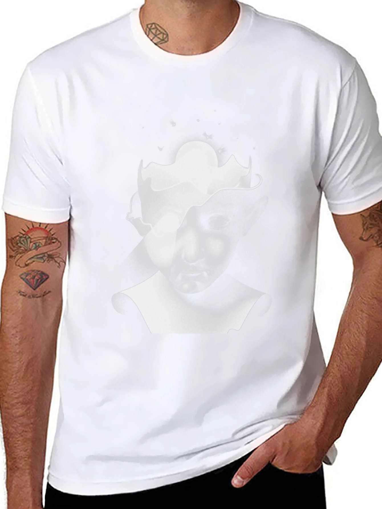 Monochrome Graphic Tee