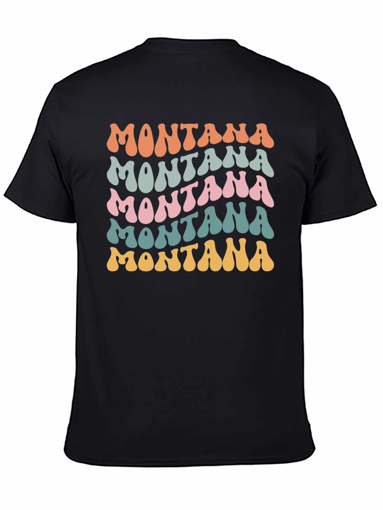 Montana Retro Graphic Tee - Stylish Comfort