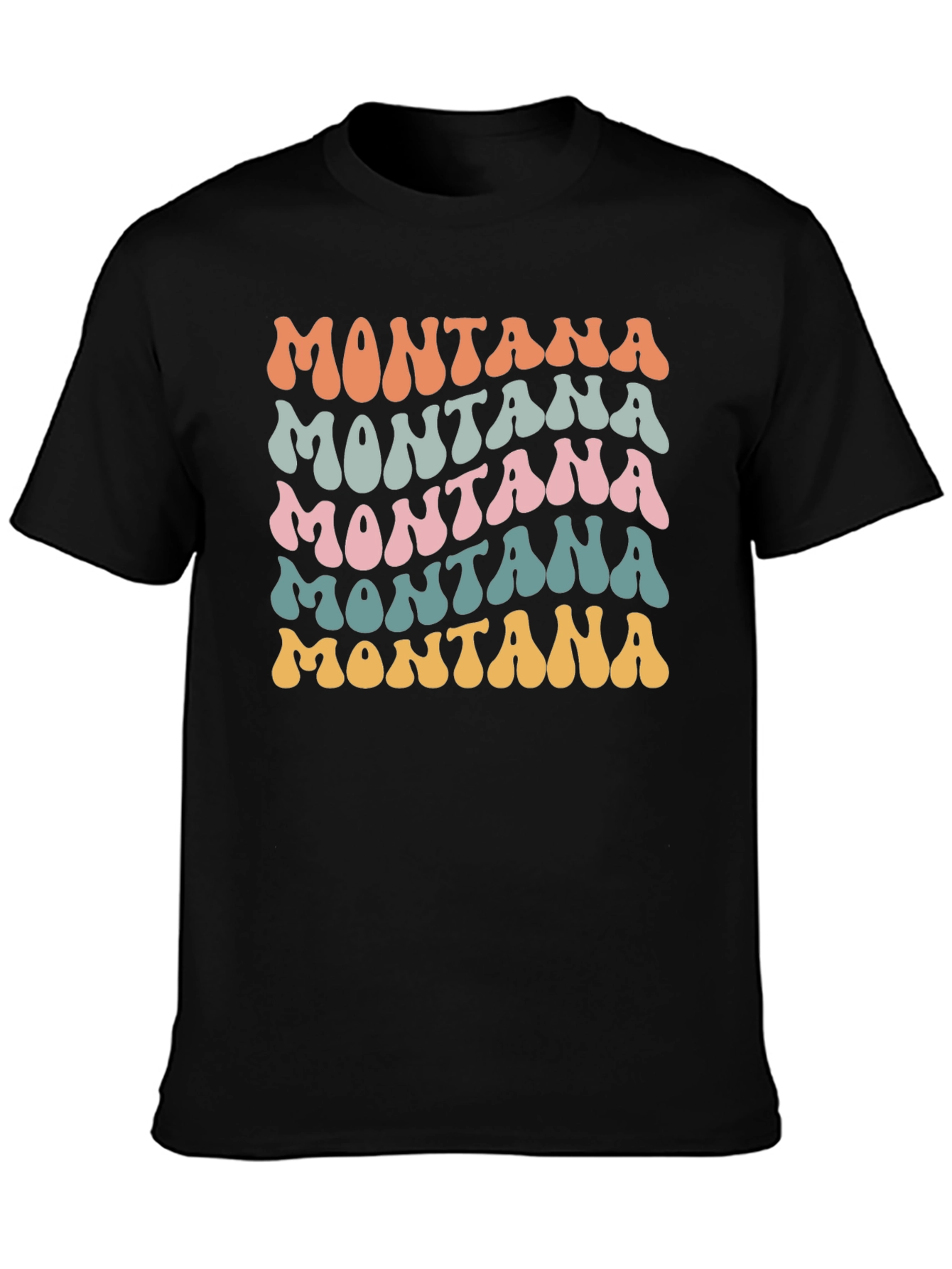 Montana Retro Graphic Tee - Stylish Comfort