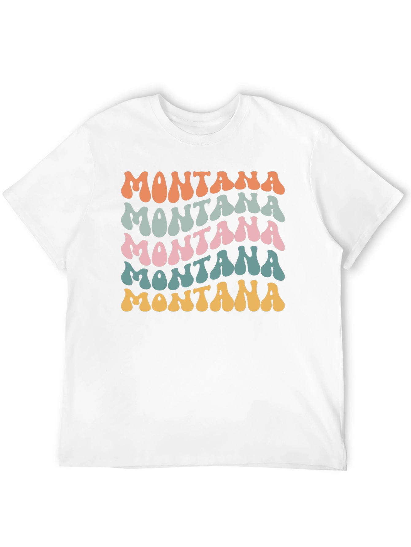 Montana Retro Graphic Tee - Stylish Comfort