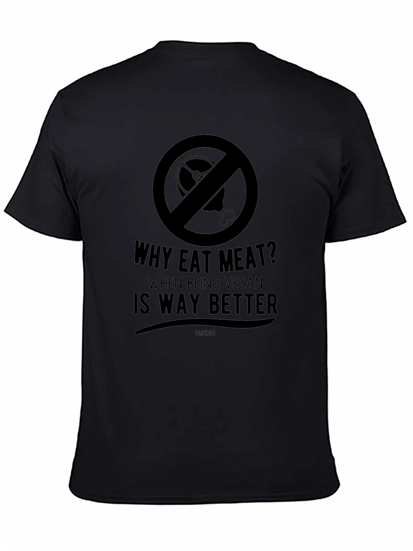 Vegan Lifestyle Graphic Tee - Why Eat Meat T-Shirt
