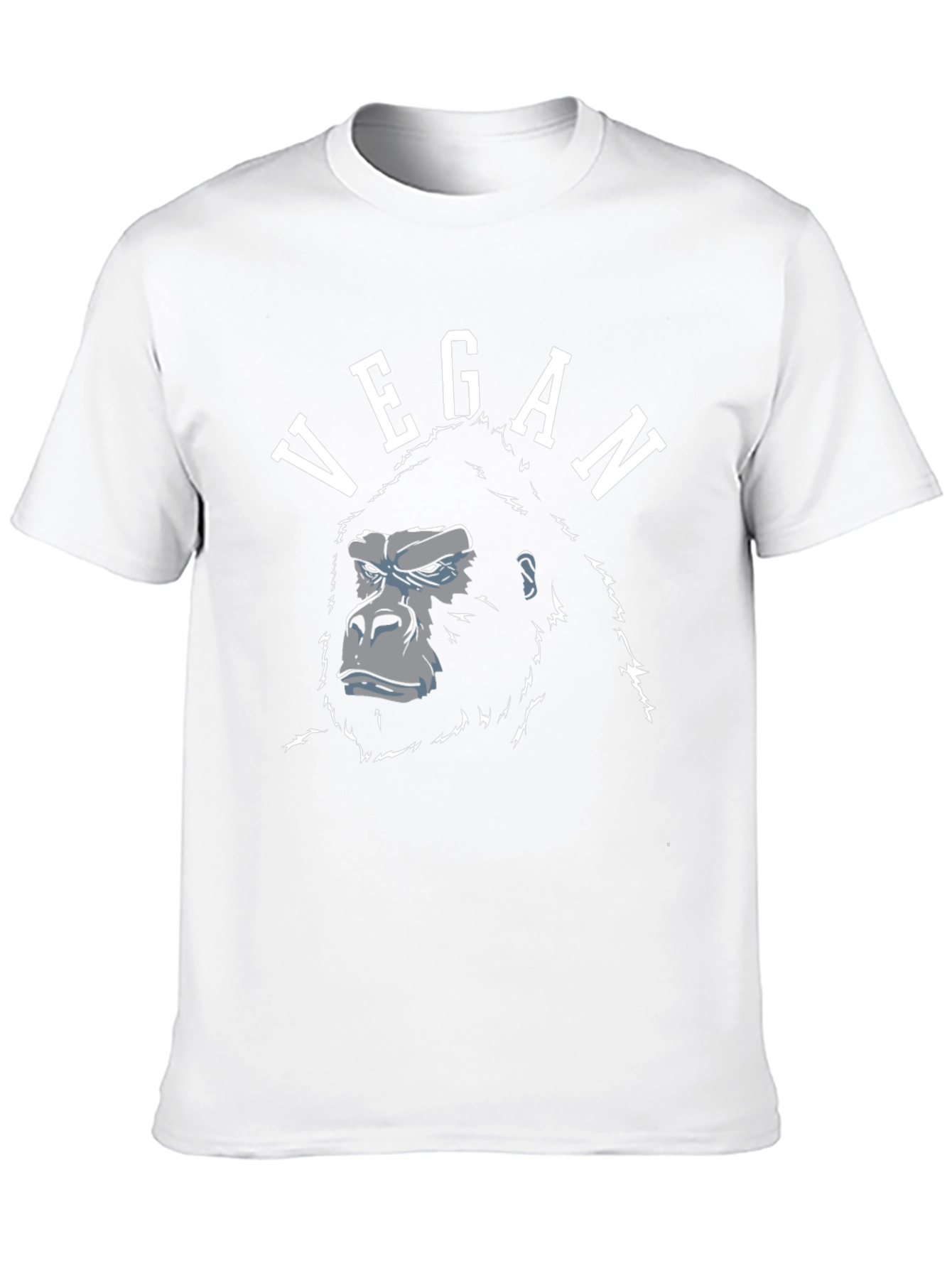 Vegan Gorilla T-Shirt - Bold Statement Tee