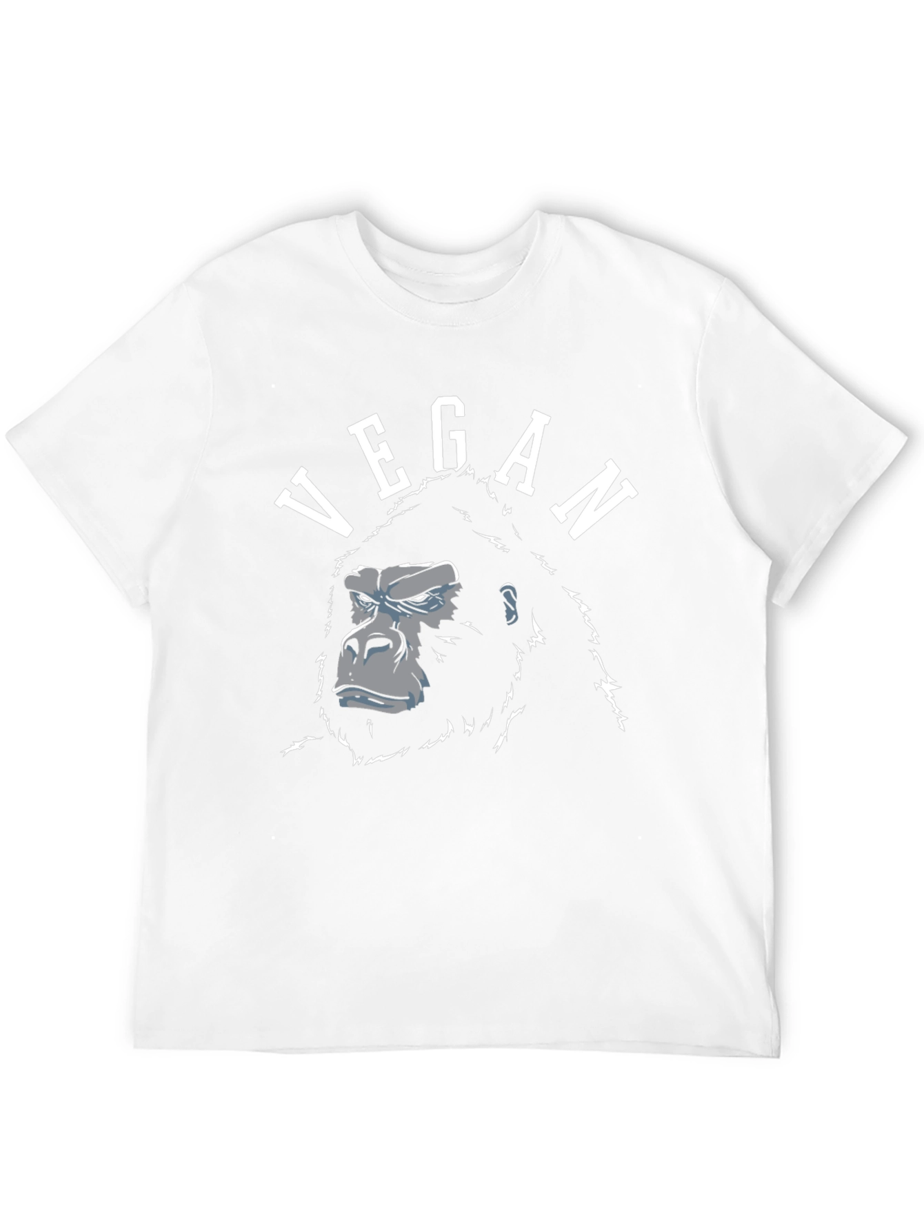 Vegan Gorilla T-Shirt - Bold Statement Tee