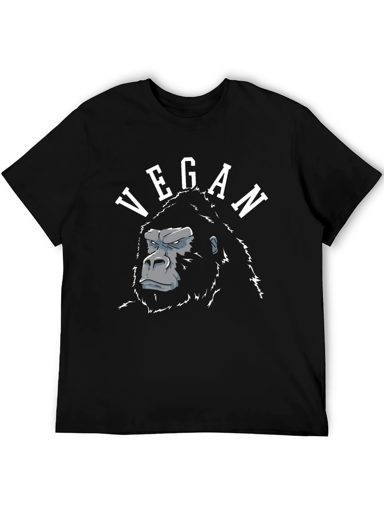 Vegan Gorilla T-Shirt - Bold Statement Tee