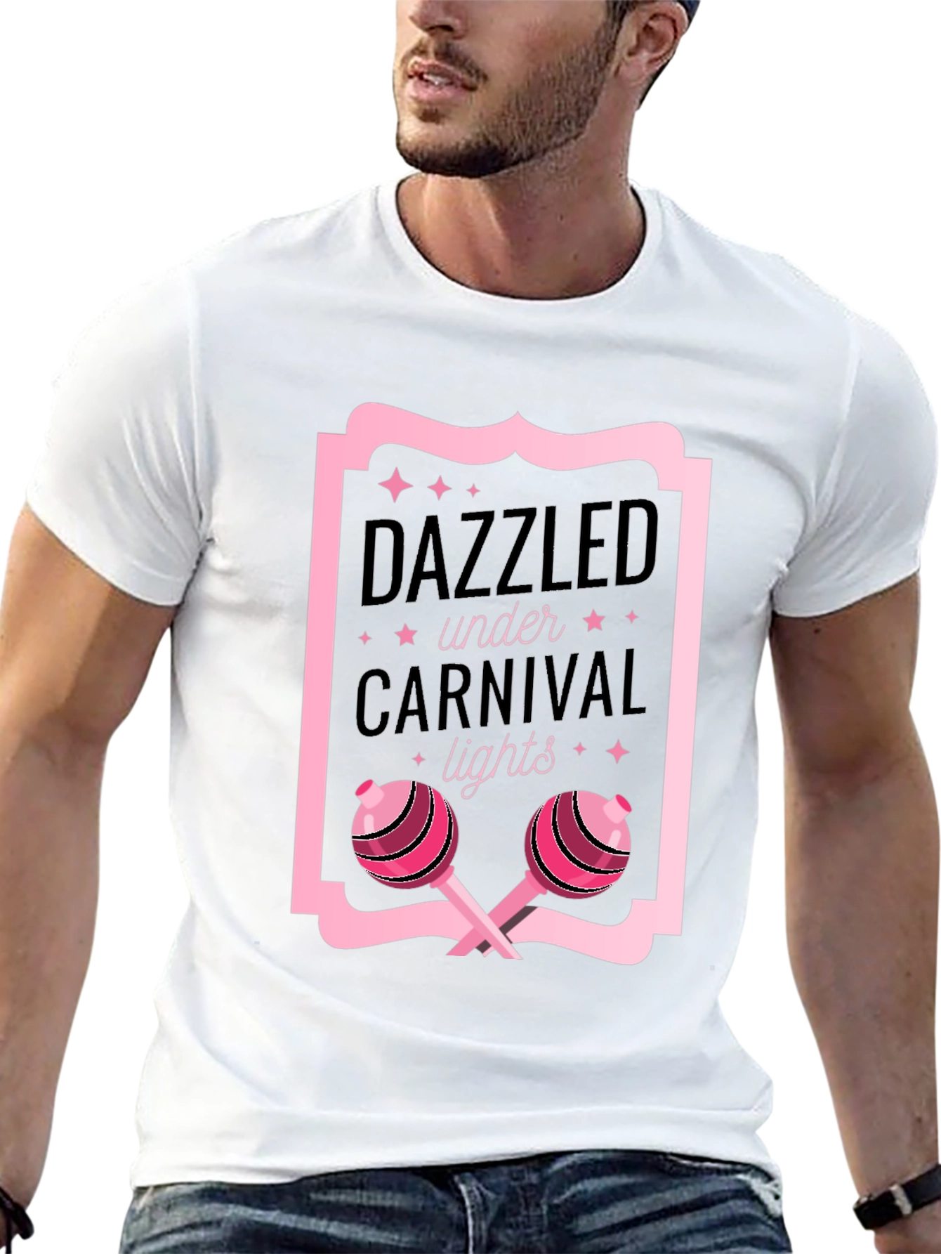 Dazzled Carnival Lights Graphic Tee
