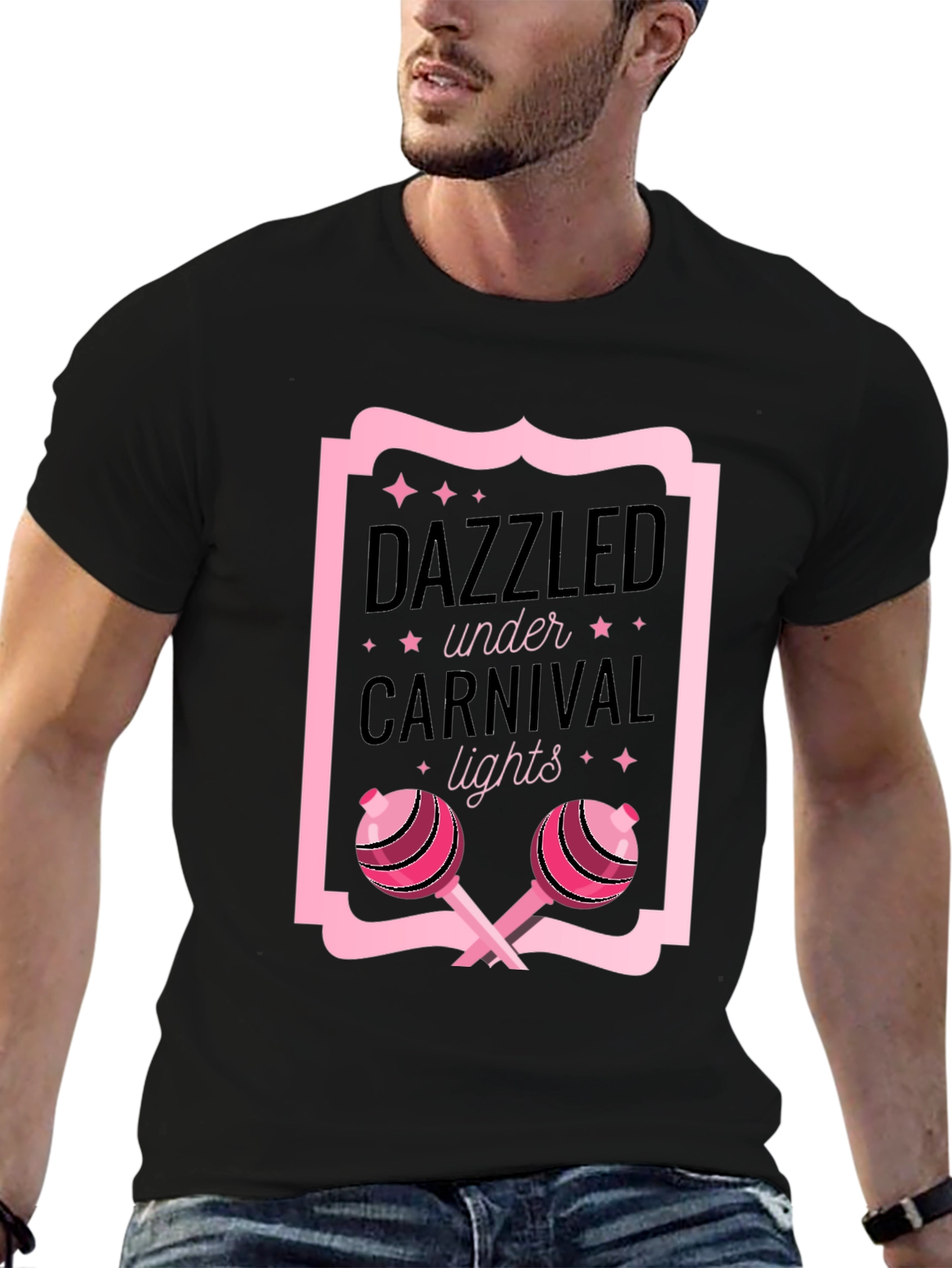 Dazzled Carnival Lights Graphic Tee