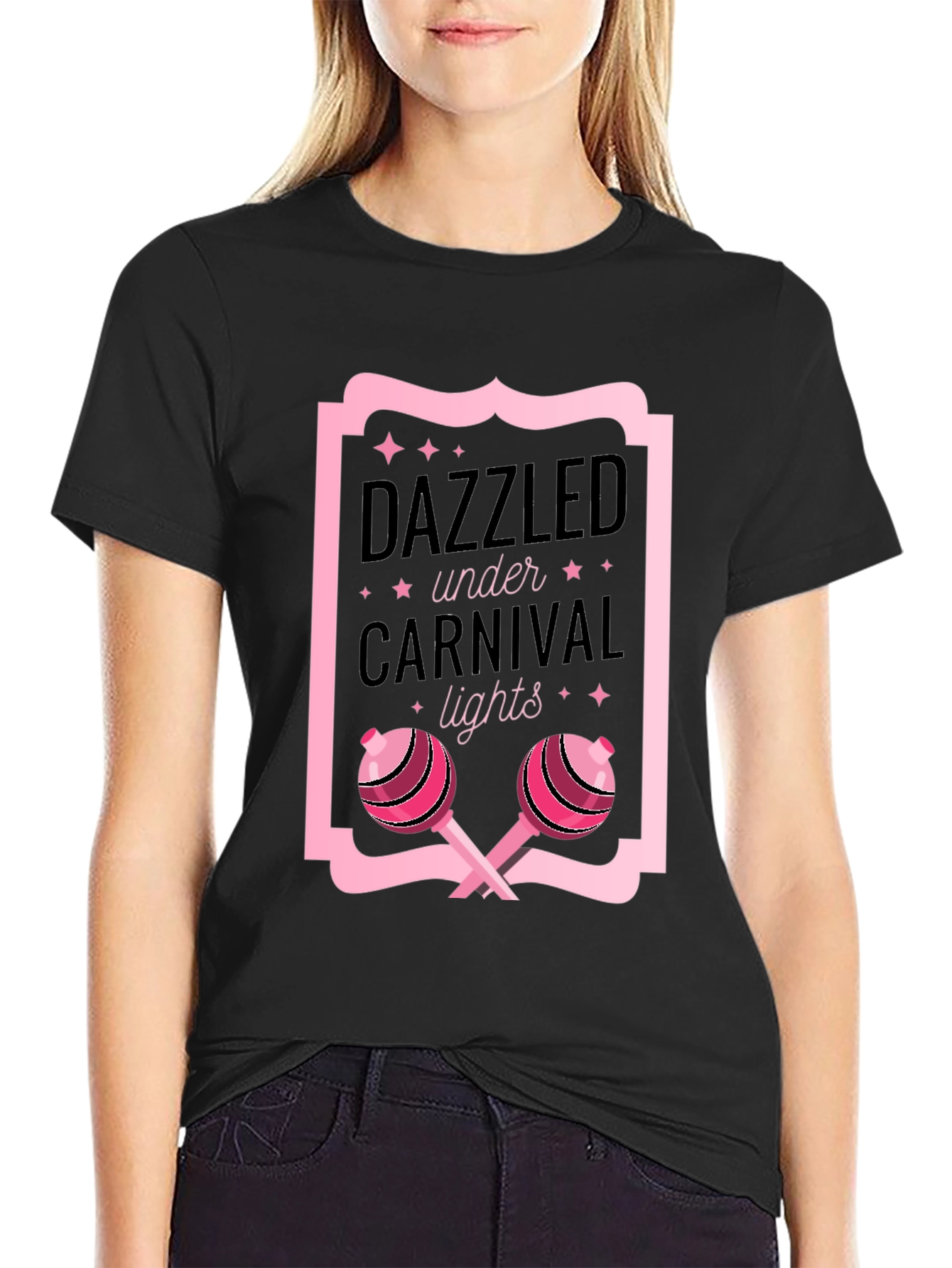 Dazzled Carnival Lights Graphic Tee