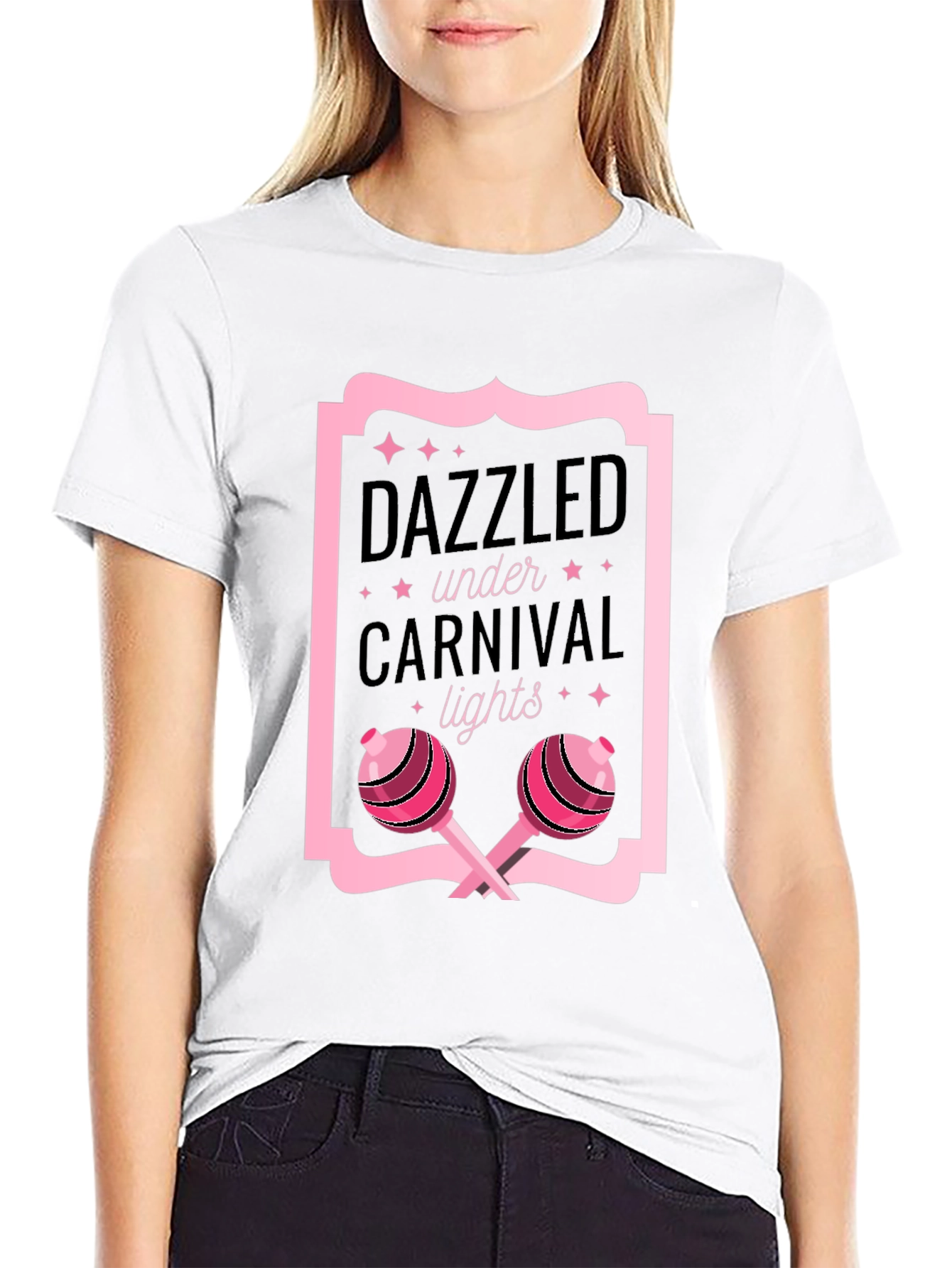 Dazzled Carnival Lights Graphic Tee