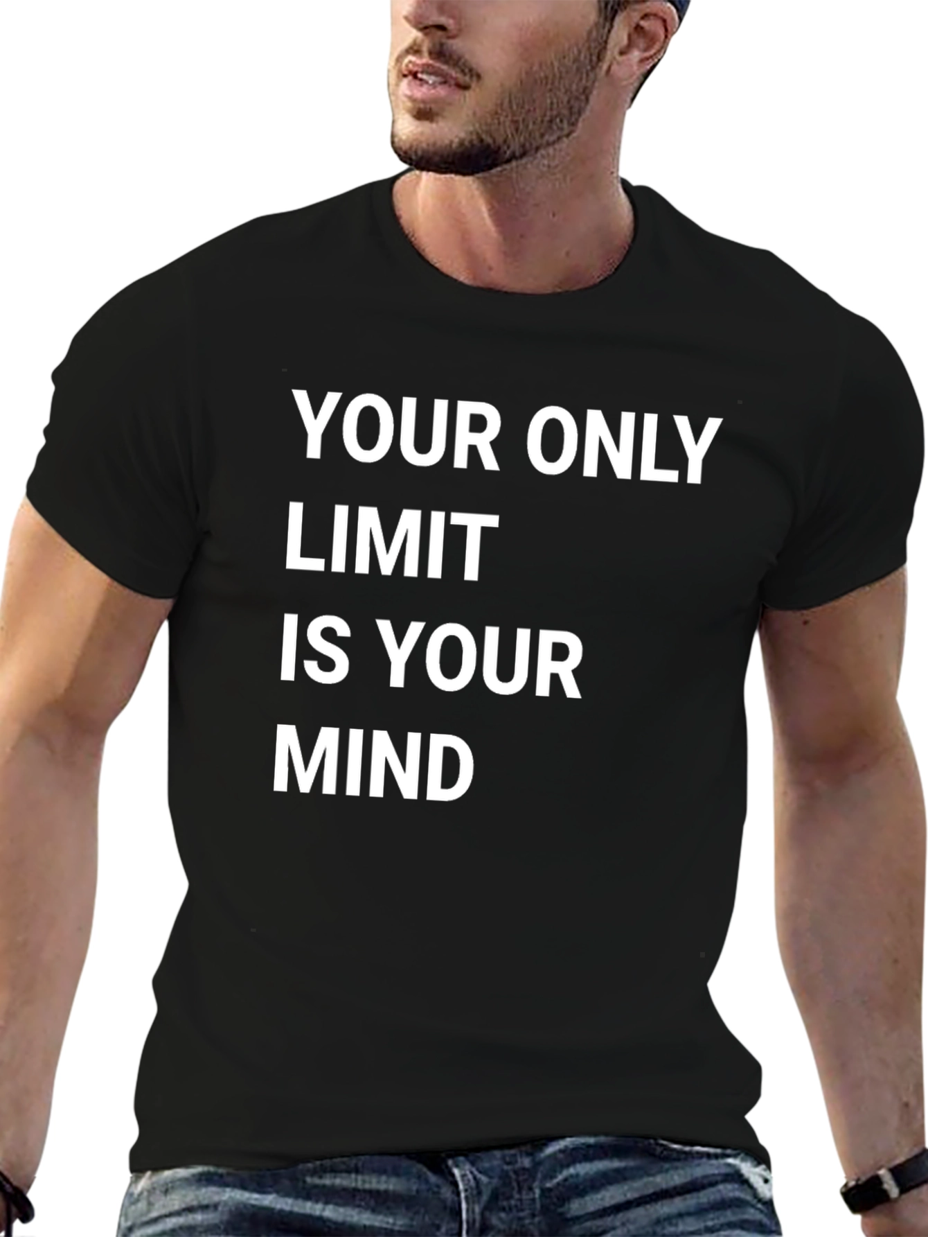 Motivational T-Shirt - Your Only Limit Is Your Mind