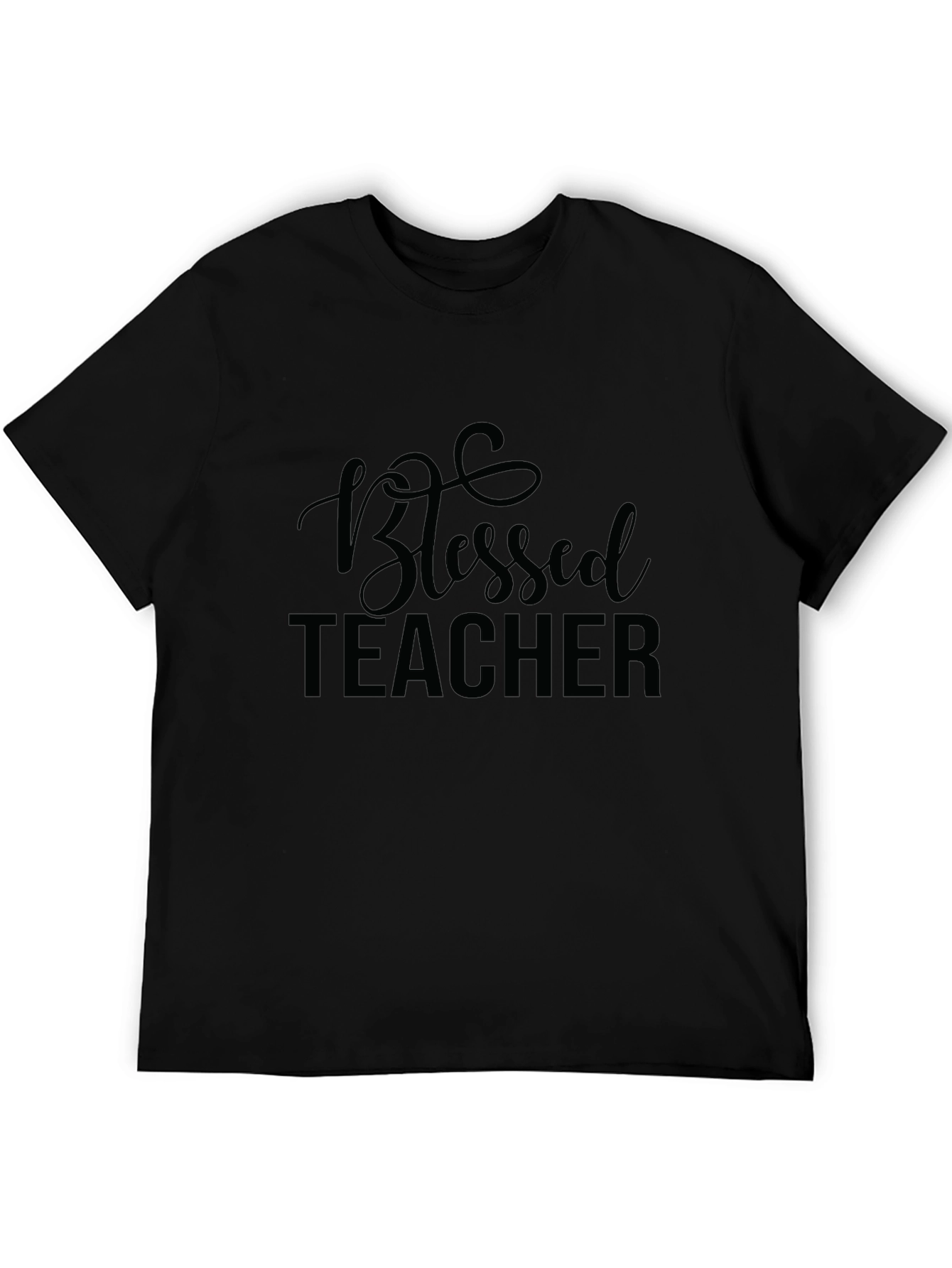 Blessed Teacher T-Shirt - Black
