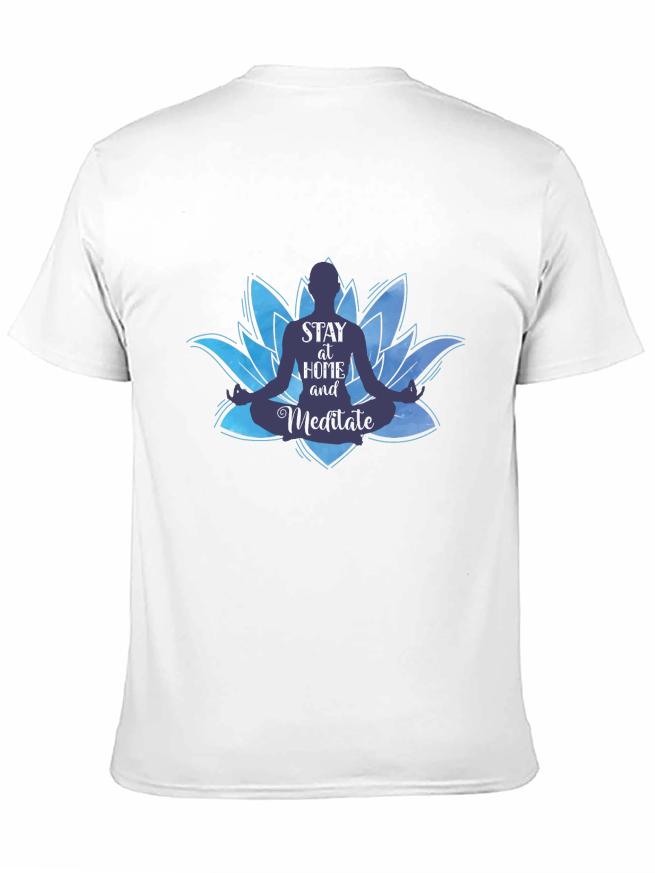 Stay Home Meditate Graphic Tee