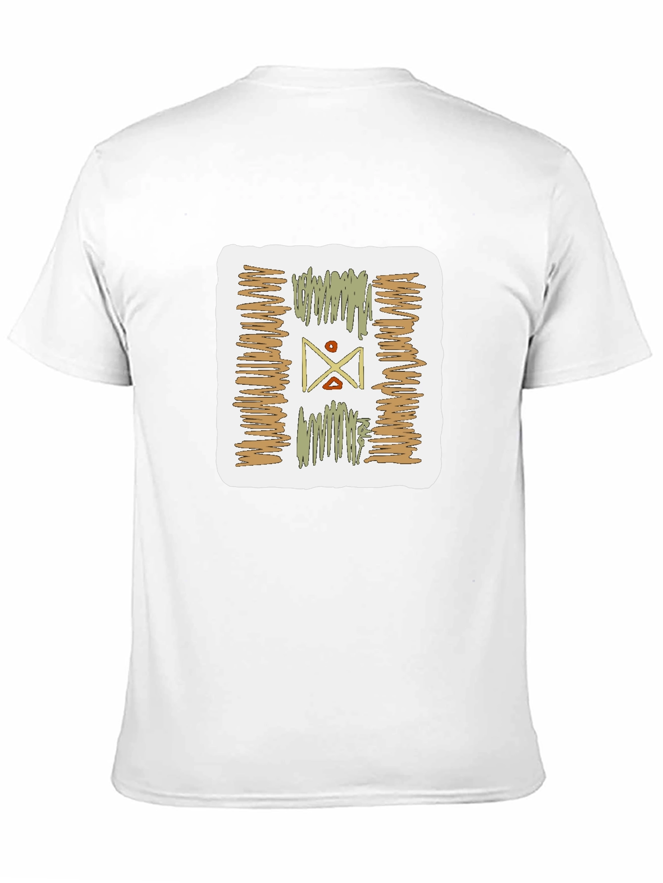 Abstract Graphic Print Tee