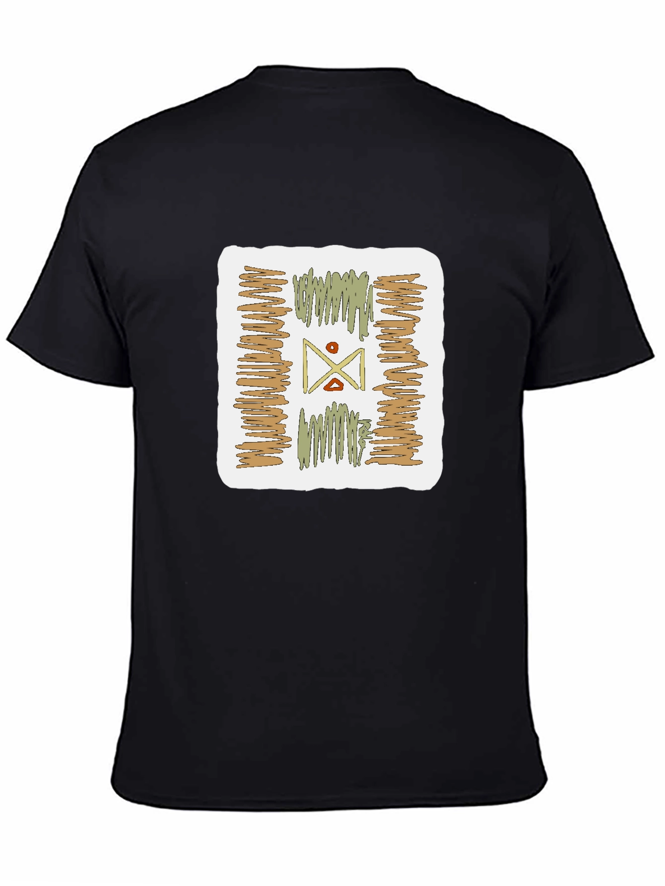 Abstract Graphic Print Tee