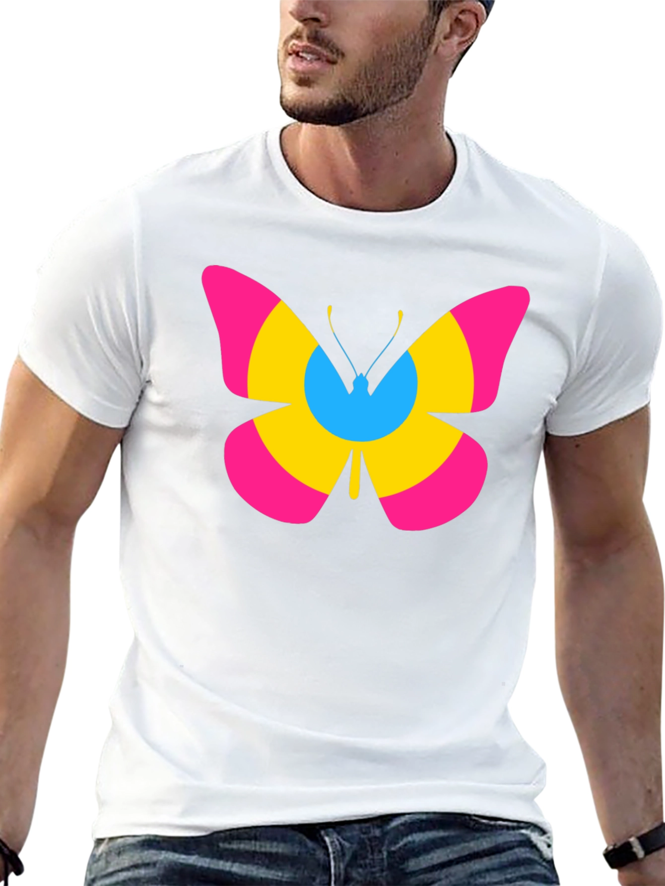 Pansexual Butterfly T-Shirt - Pride & Expression