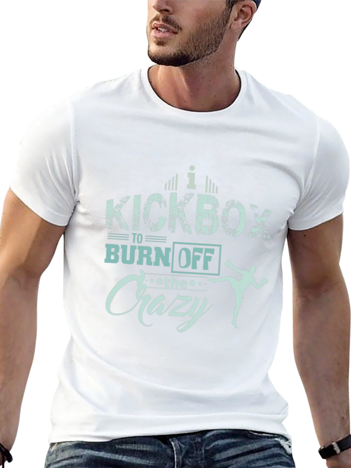 Kickbox to Burn Off the Crazy T-Shirt
