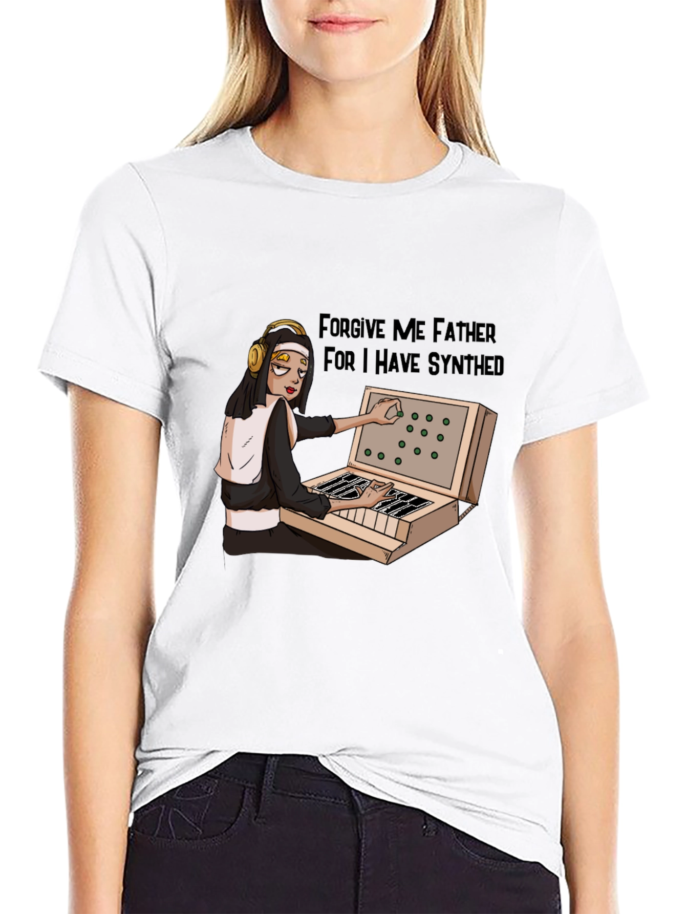 Forgive Me Father I Have Synthed T-Shirt