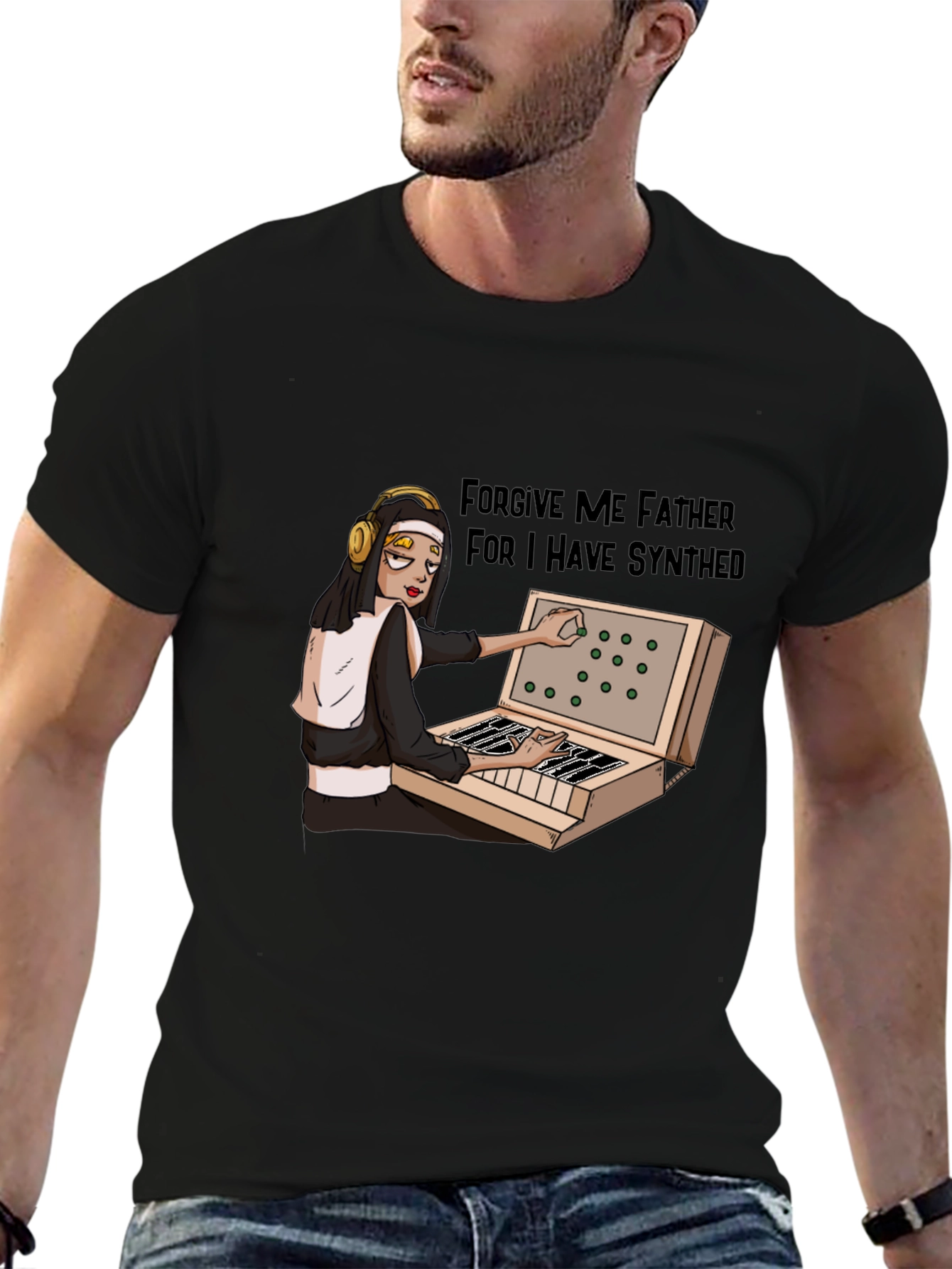 Forgive Me Father I Have Synthed T-Shirt