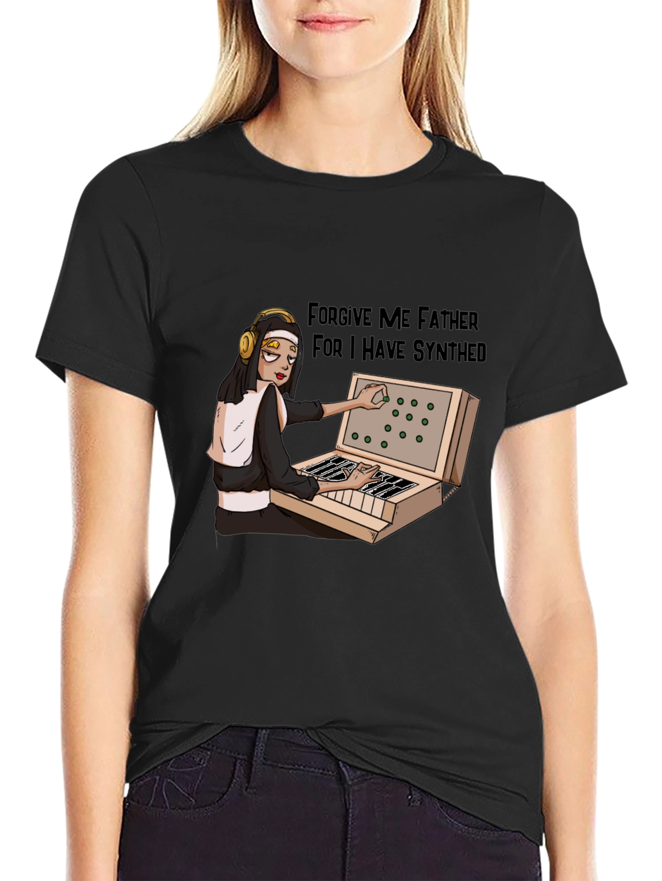 Forgive Me Father I Have Synthed T-Shirt