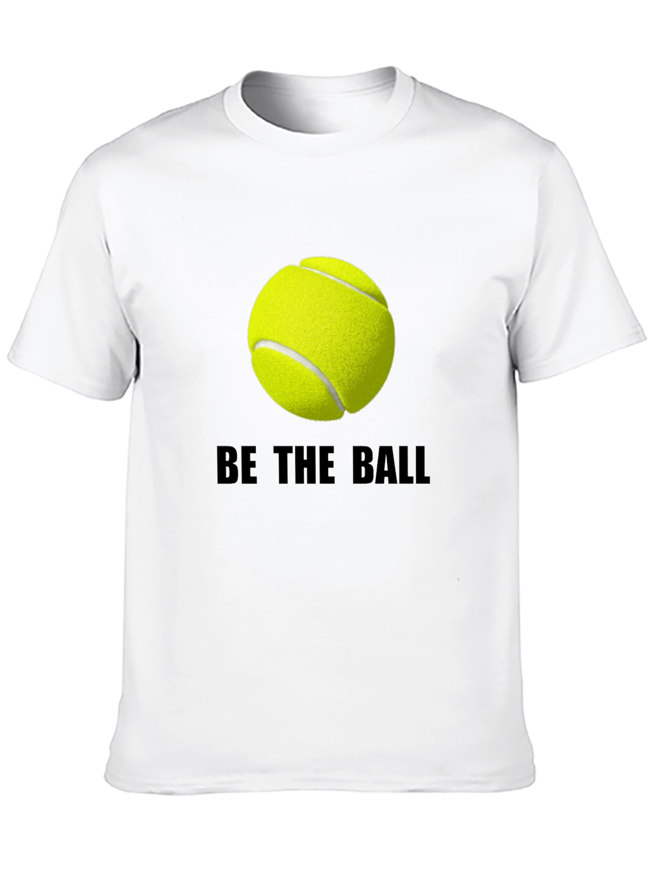 Be The Ball Tee: Tennis Graphic T-Shirt