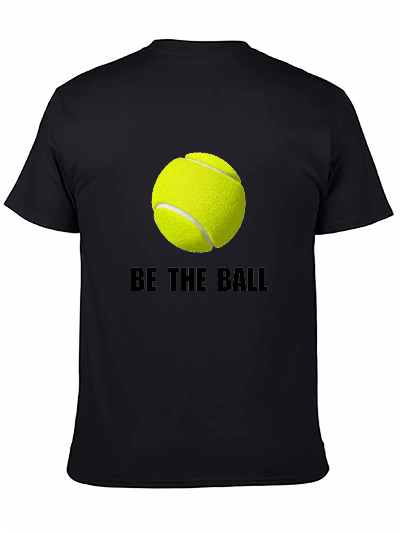 Be The Ball Tee: Tennis Graphic T-Shirt
