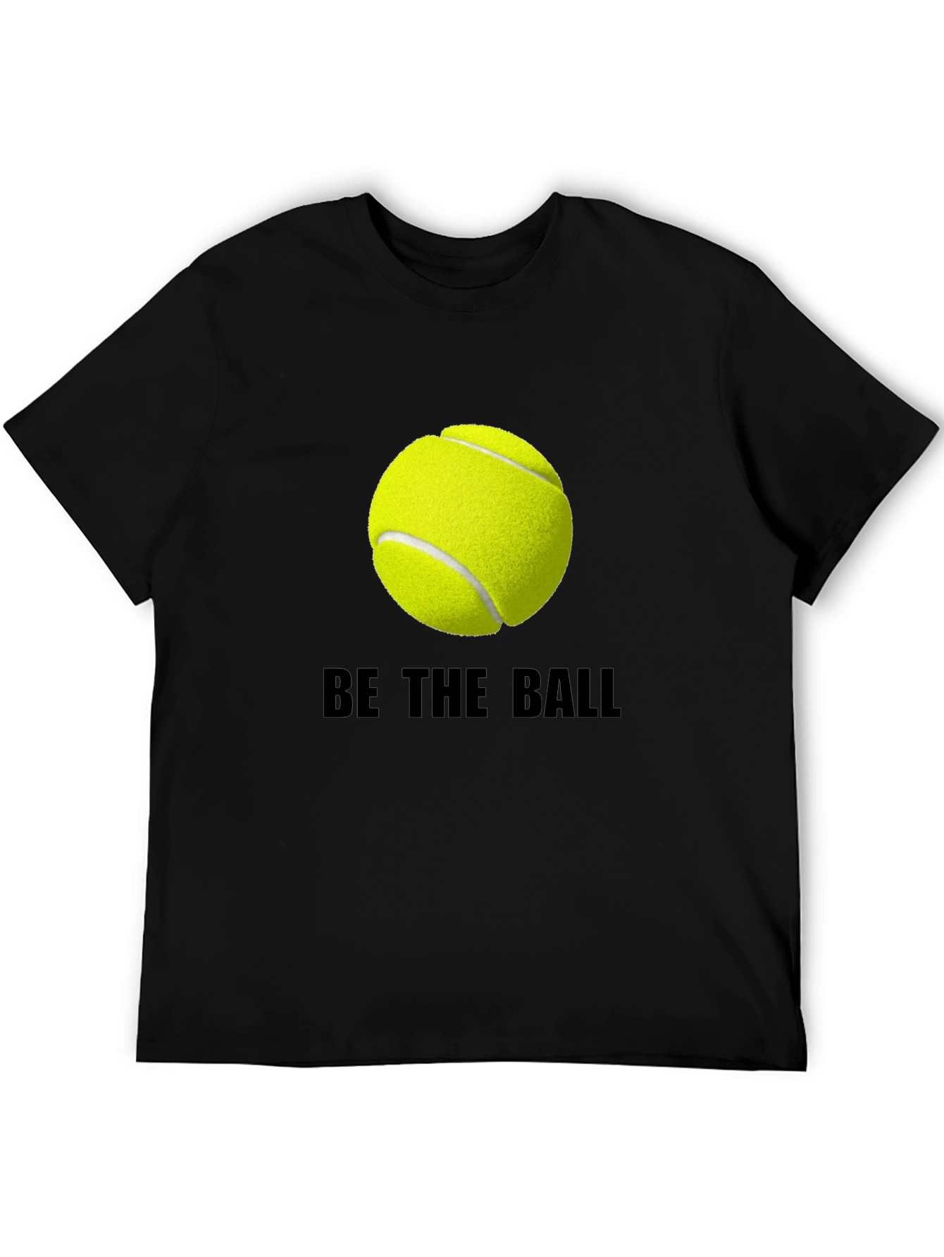 Be The Ball Tee: Tennis Graphic T-Shirt