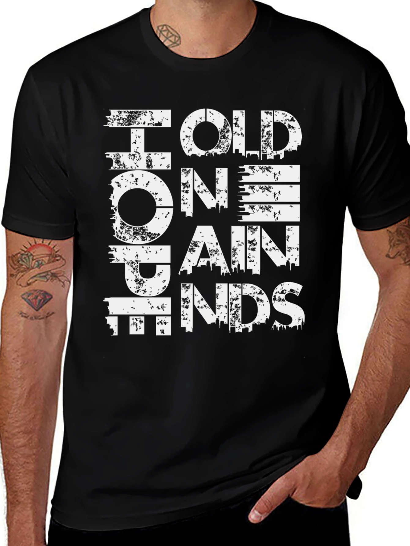 Hold On Pain Ends Graphic Tee