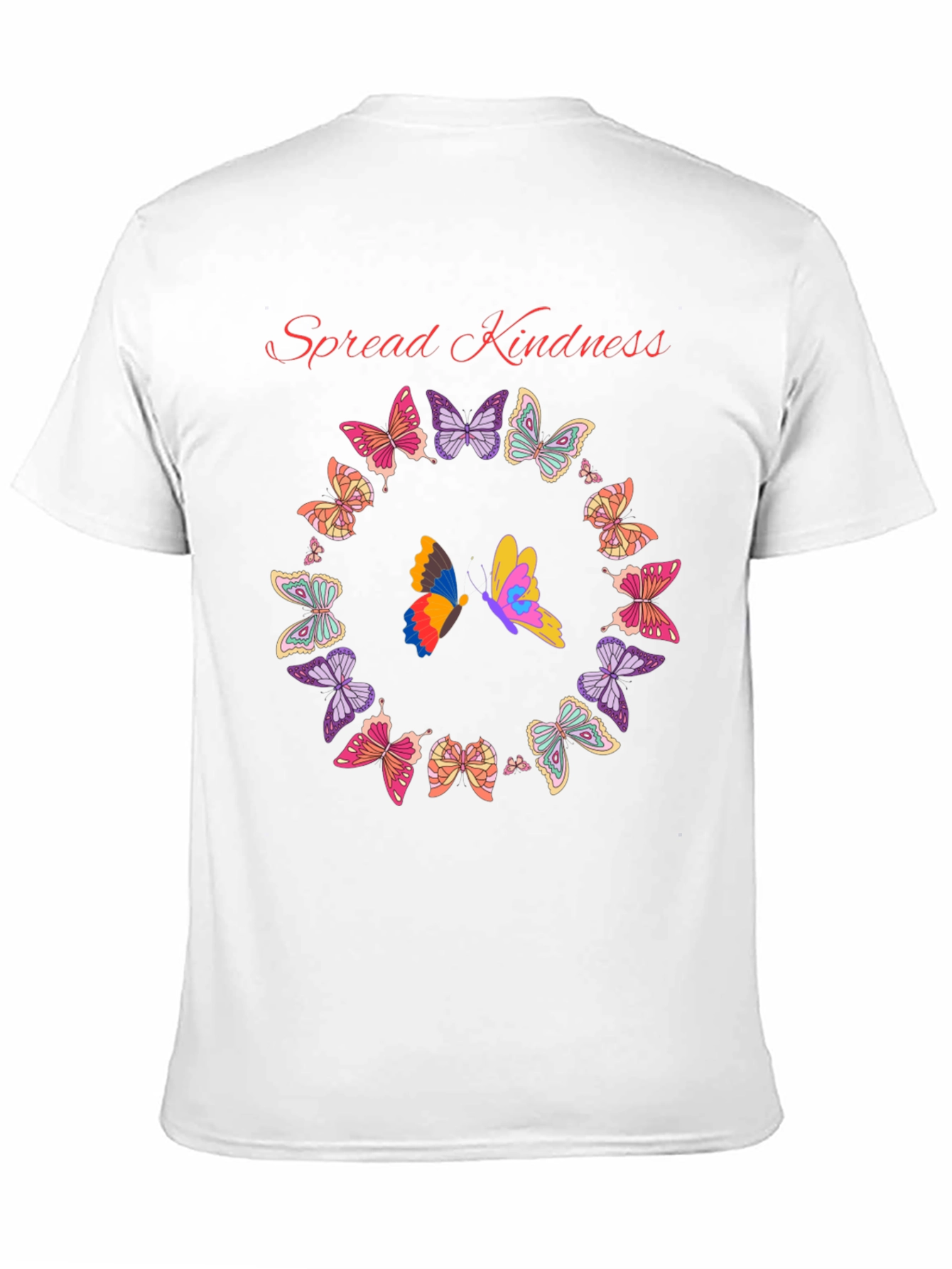 Kindness Butterfly Graphic Tee - Spread Positivity