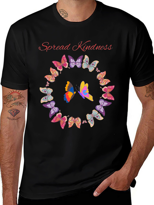 Kindness Butterfly Graphic Tee - Spread Positivity