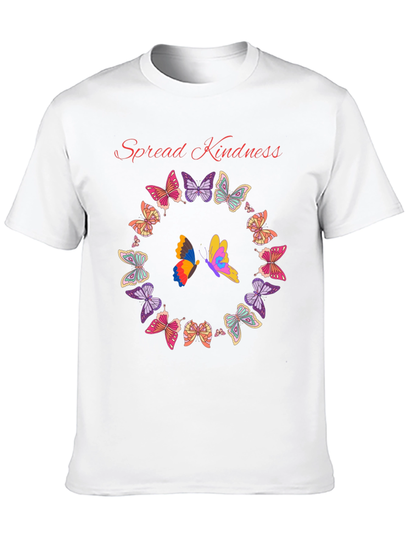 Kindness Butterfly Graphic Tee - Spread Positivity
