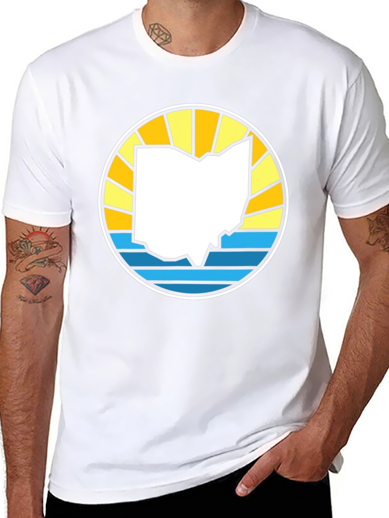 Ohio State Pride T-Shirt - Sun & Waves