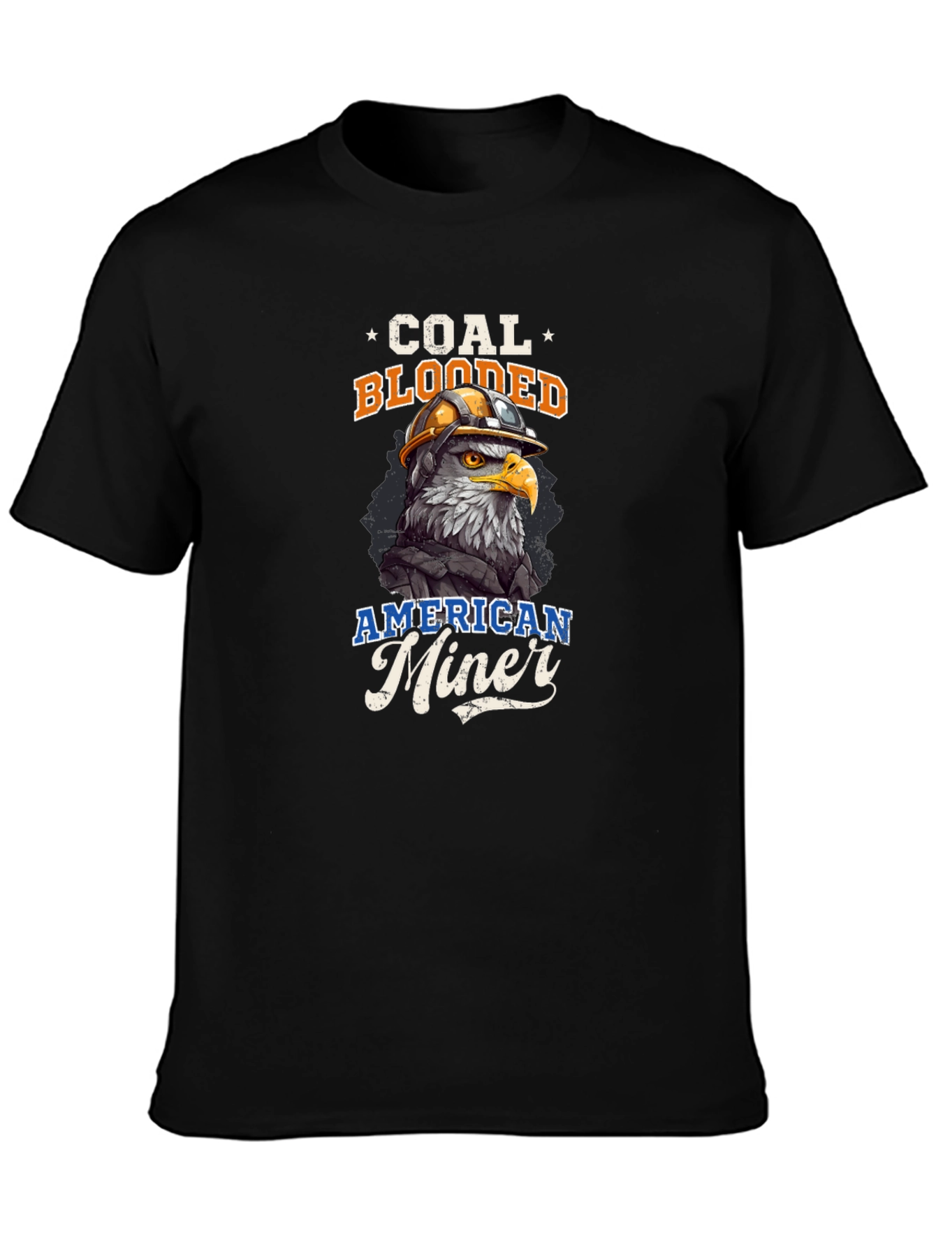 Coal Blooded American Miner T-Shirt