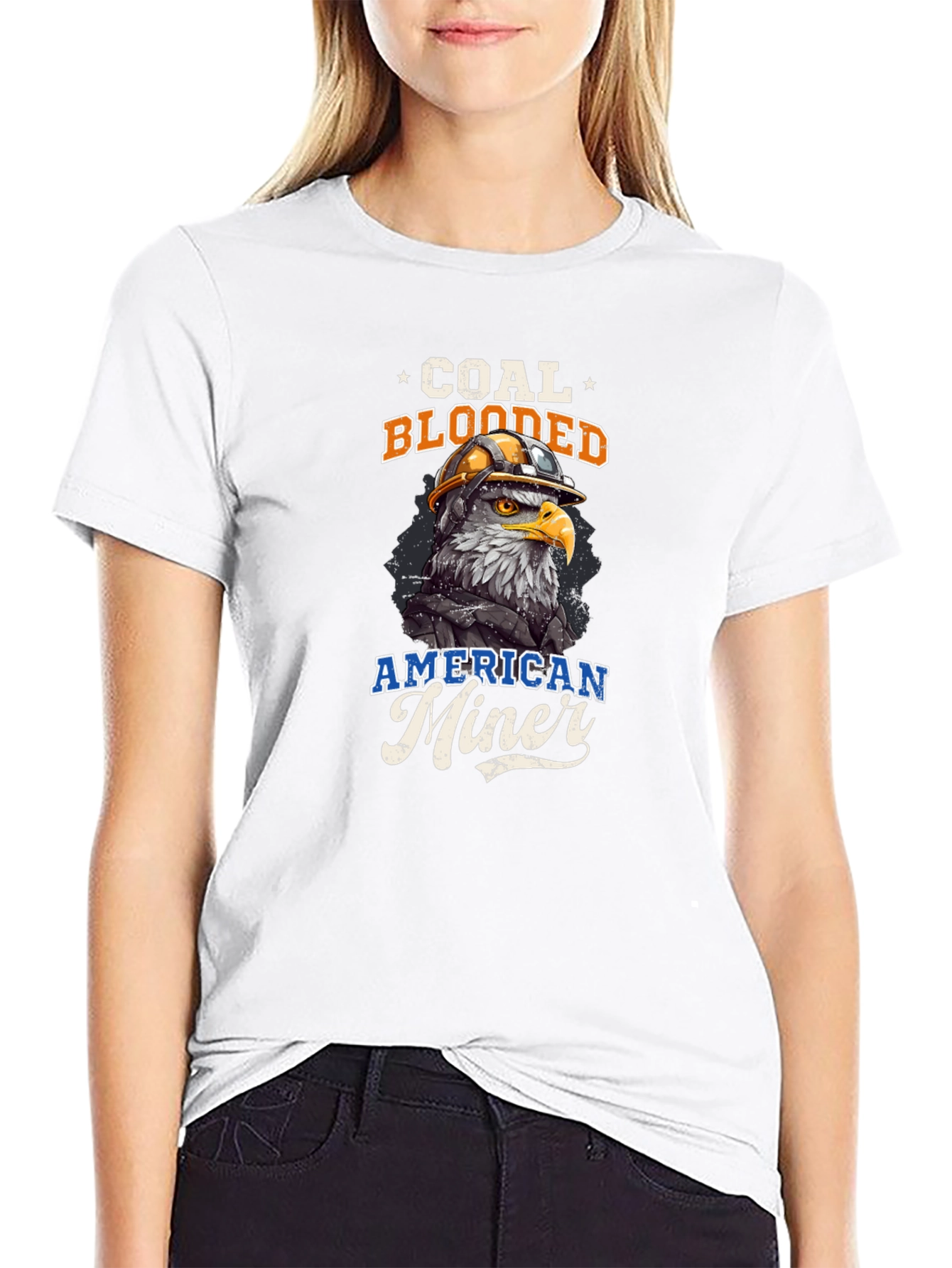 Coal Blooded American Miner T-Shirt
