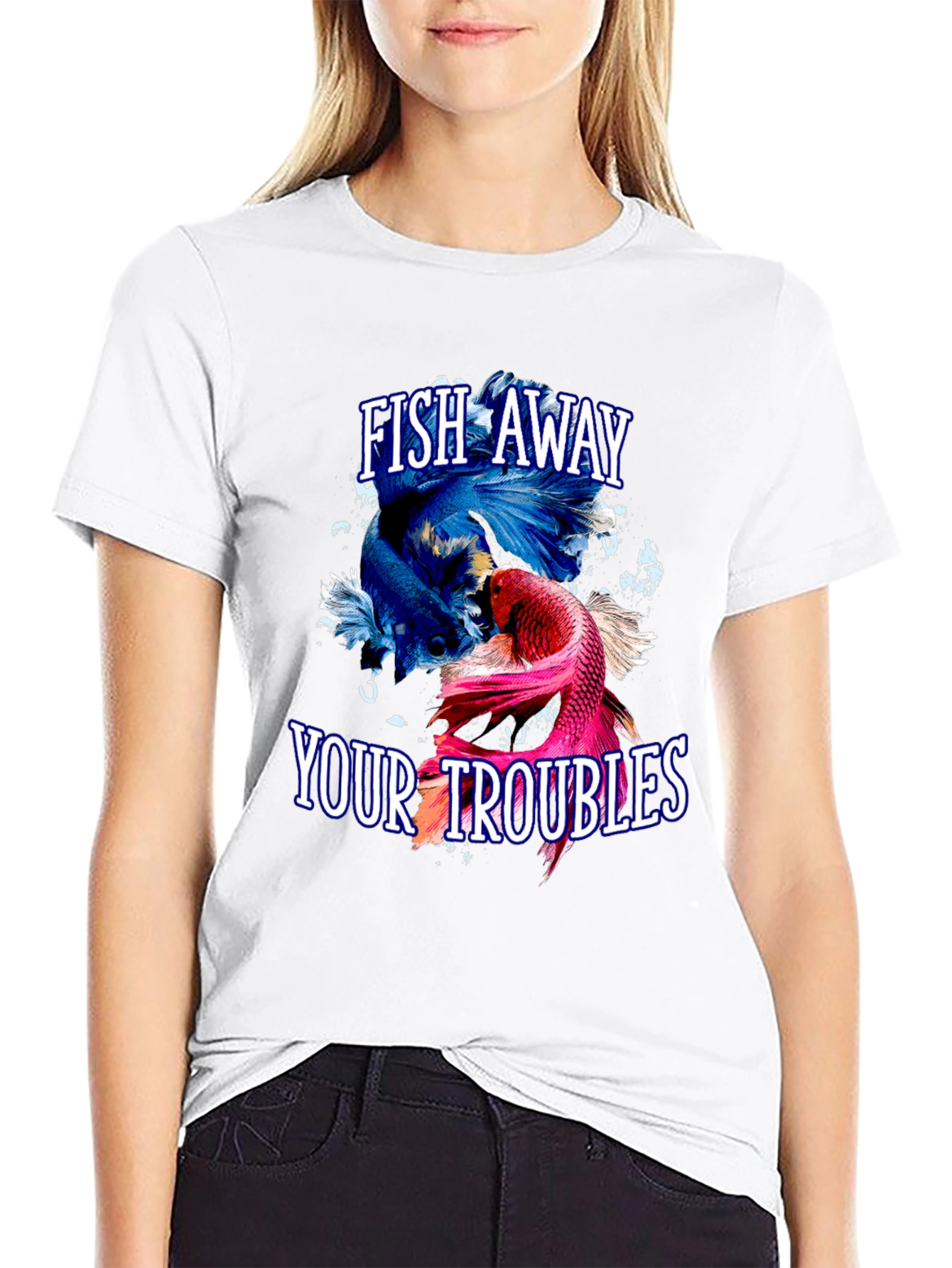 Fish Away Your Troubles T-Shirt