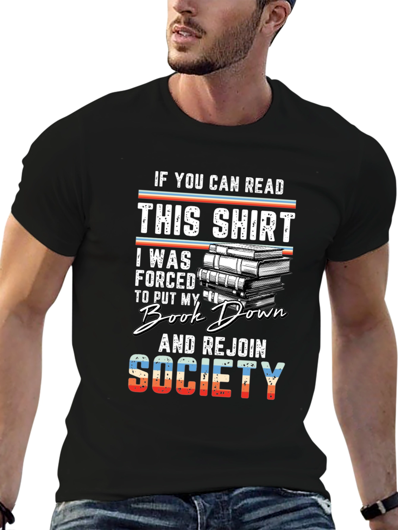 Book Lover T-Shirt - If You Can Read This