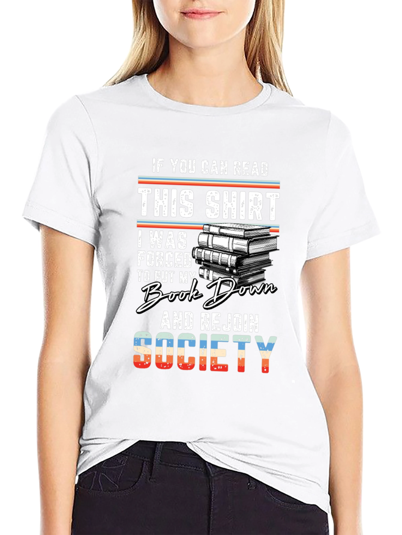 Book Lover T-Shirt - If You Can Read This