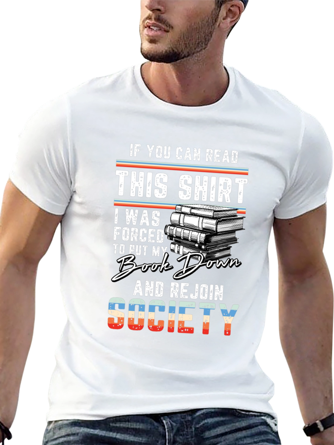 Book Lover T-Shirt - If You Can Read This