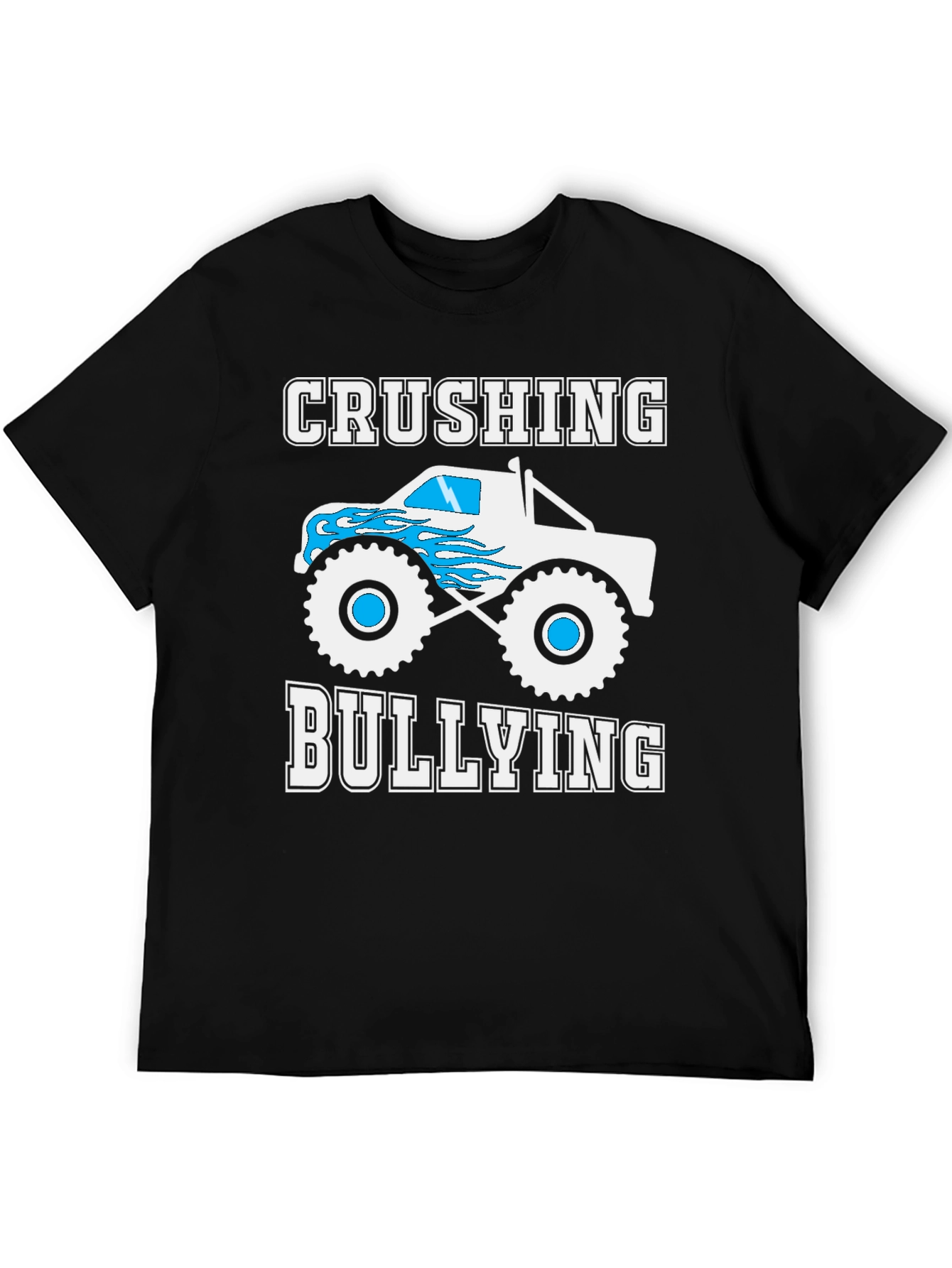 Crushing Bullying Monster Truck Graphic T-Shirt