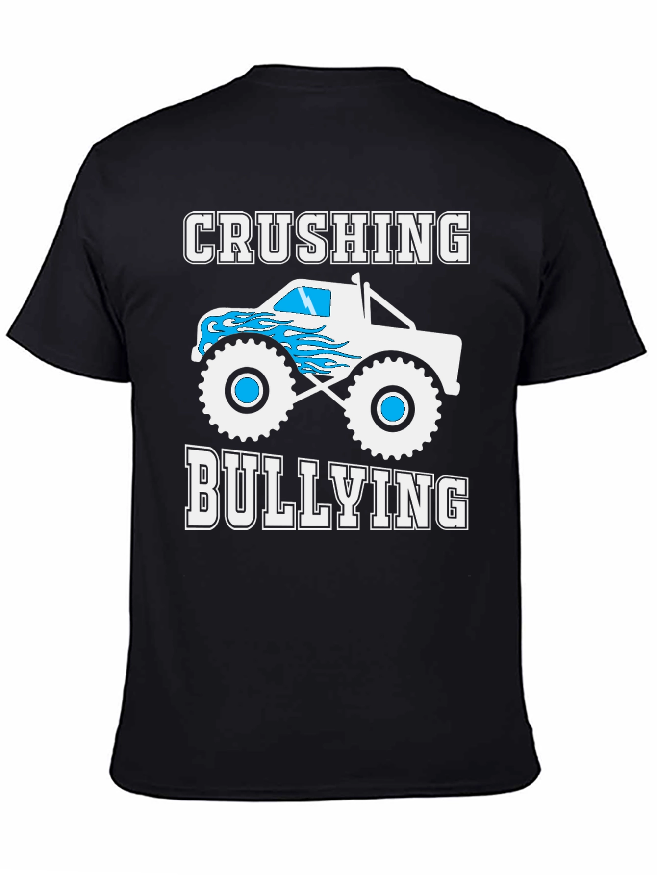 Crushing Bullying Monster Truck Graphic T-Shirt