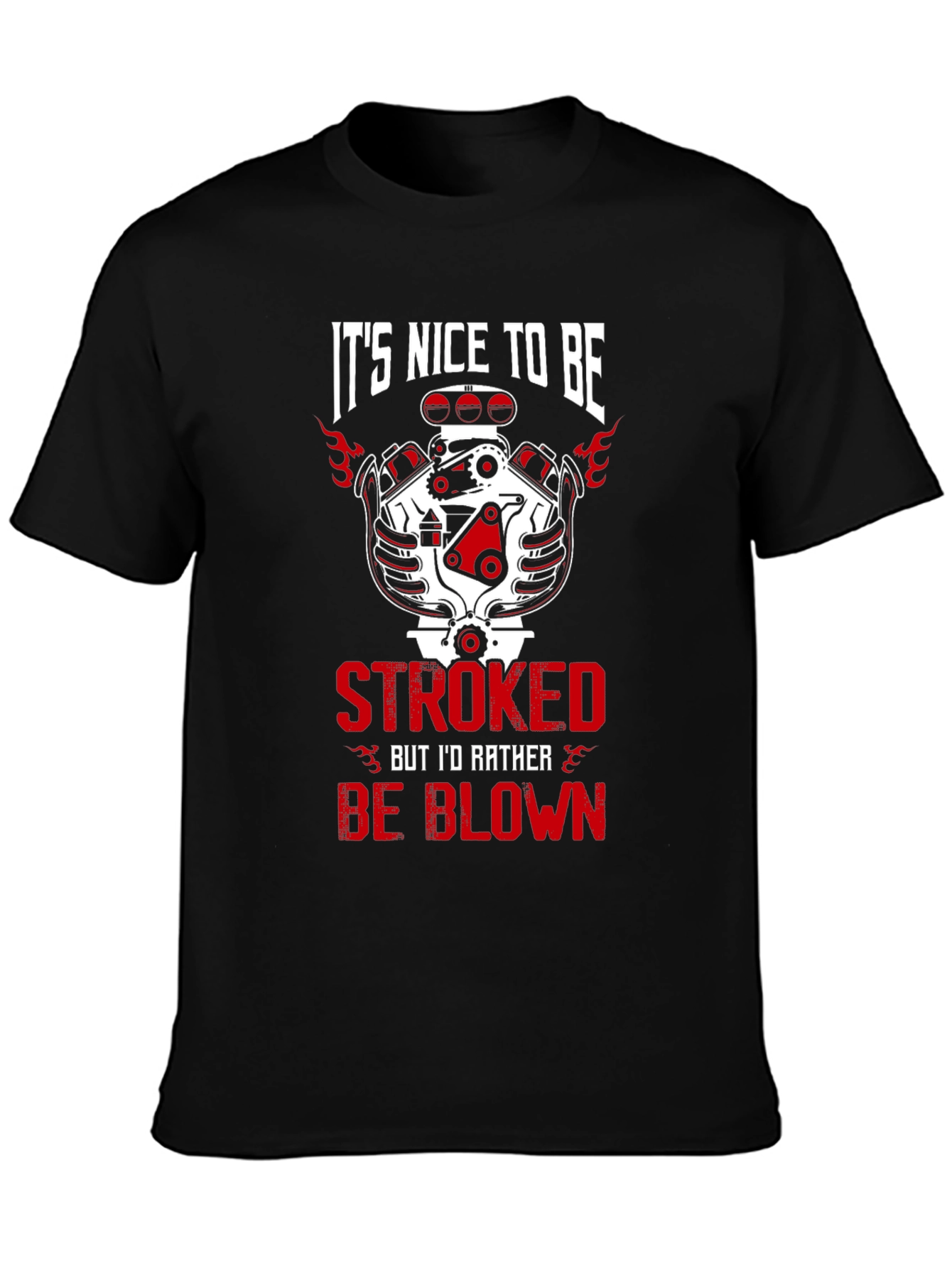 Its Nice To Be Stroked Graphic T-Shirt