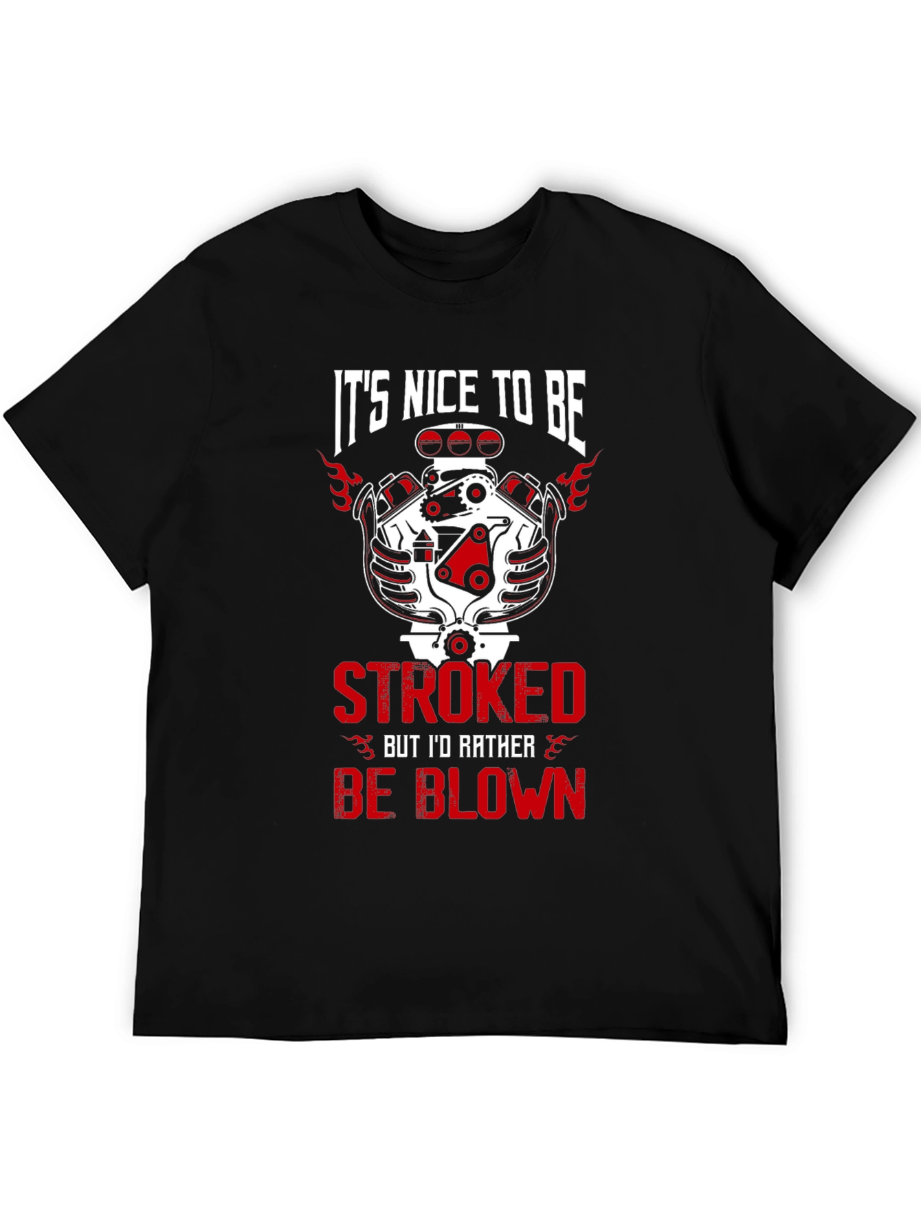 Its Nice To Be Stroked Graphic T-Shirt