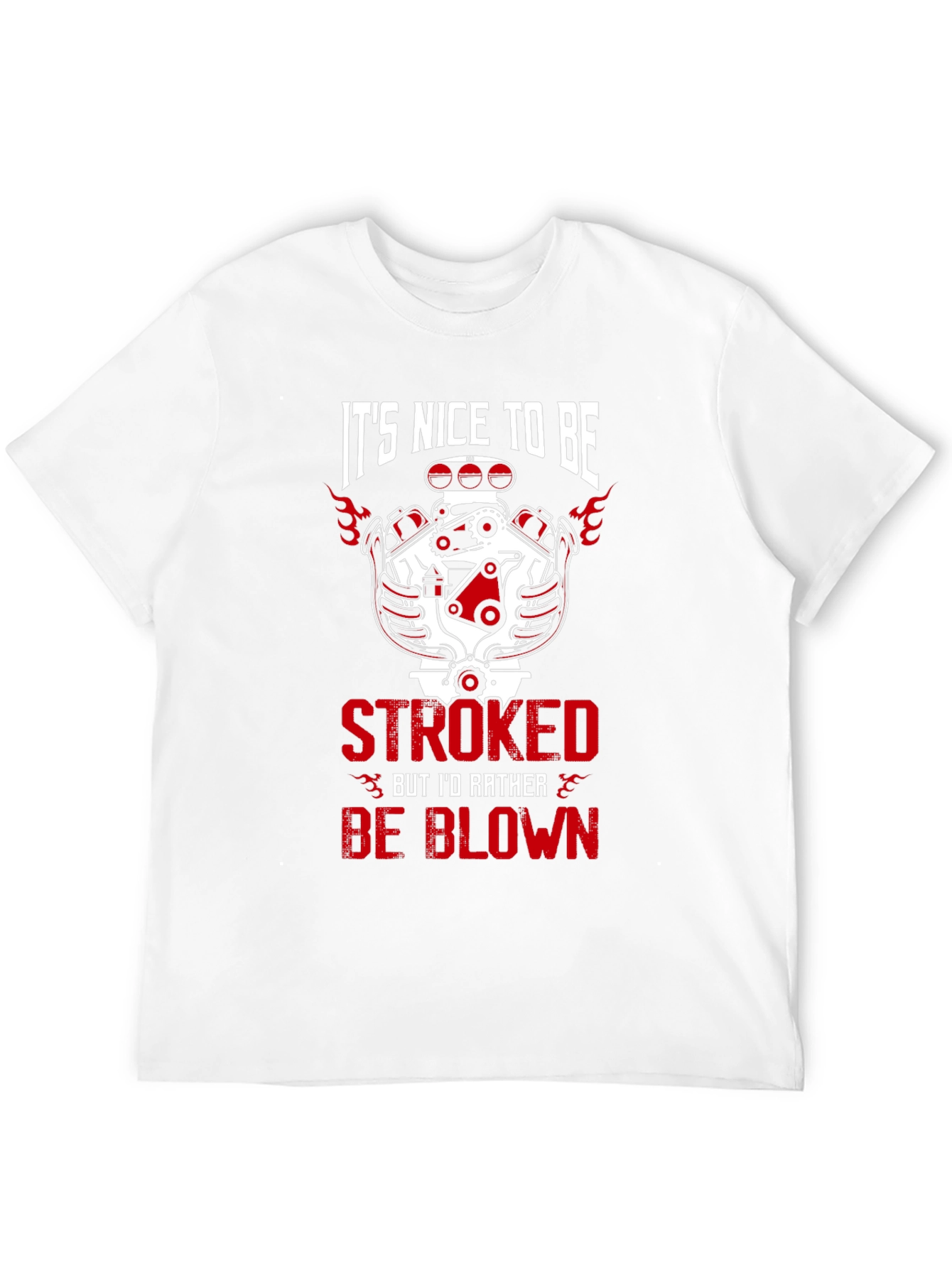 Its Nice To Be Stroked Graphic T-Shirt