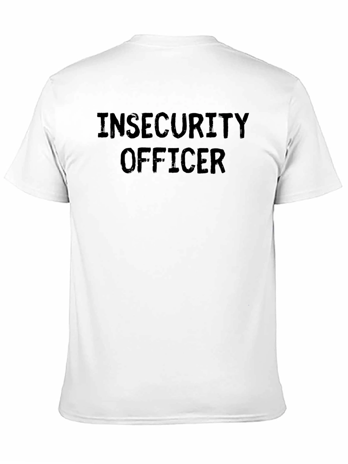 Insecurity Officer Novelty Graphic T-Shirt