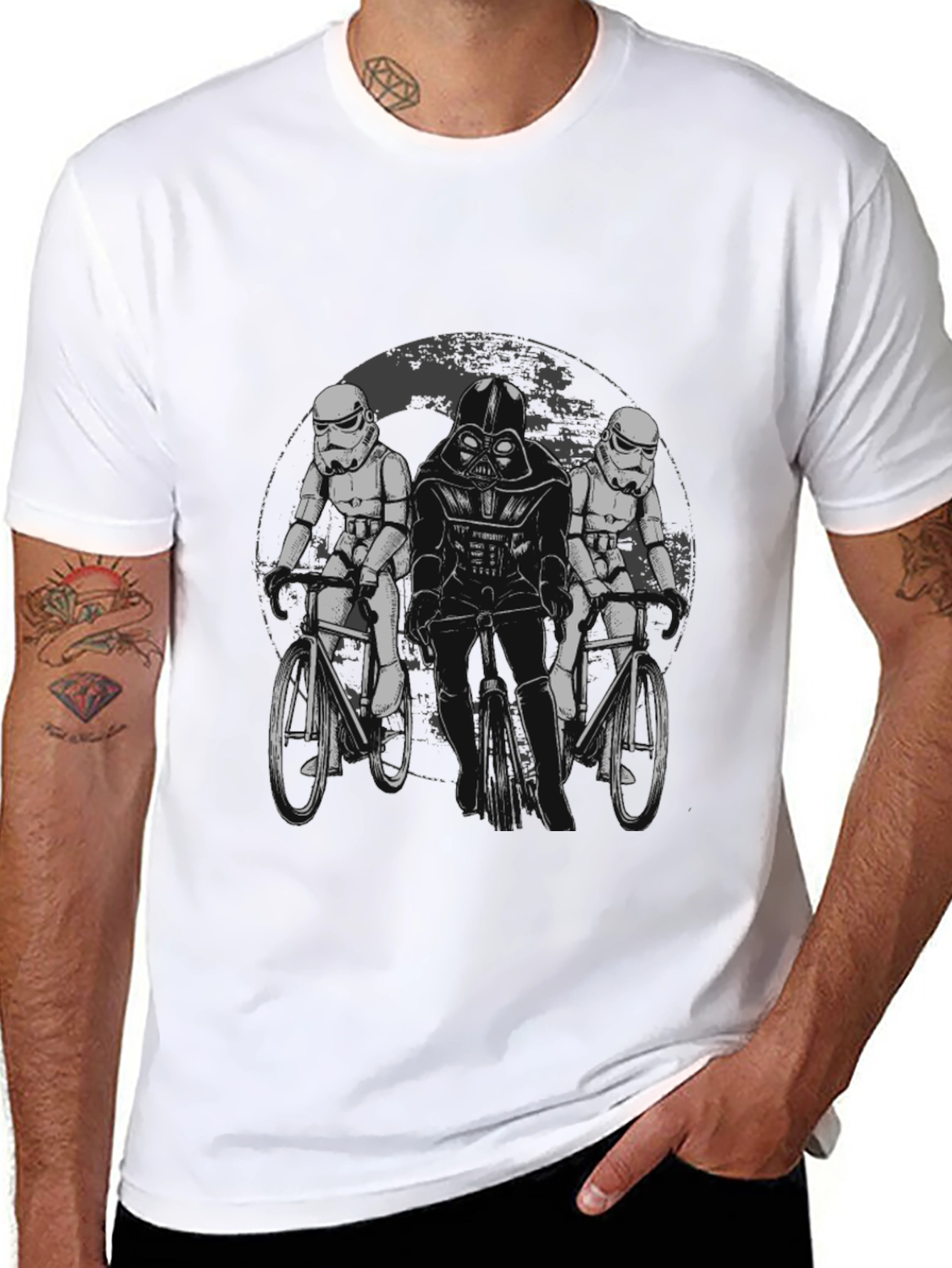 Star Wars Darth Vader Cycling T-Shirt