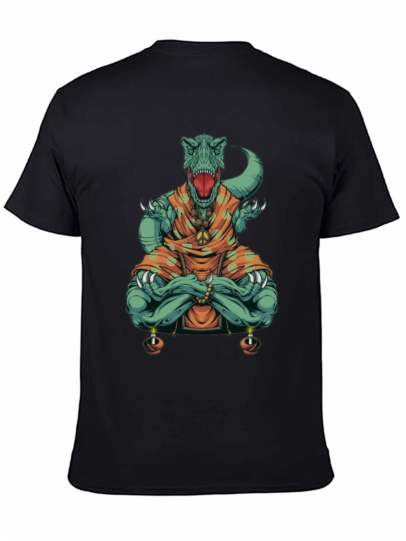 Meditating Dinosaur T-Shirt