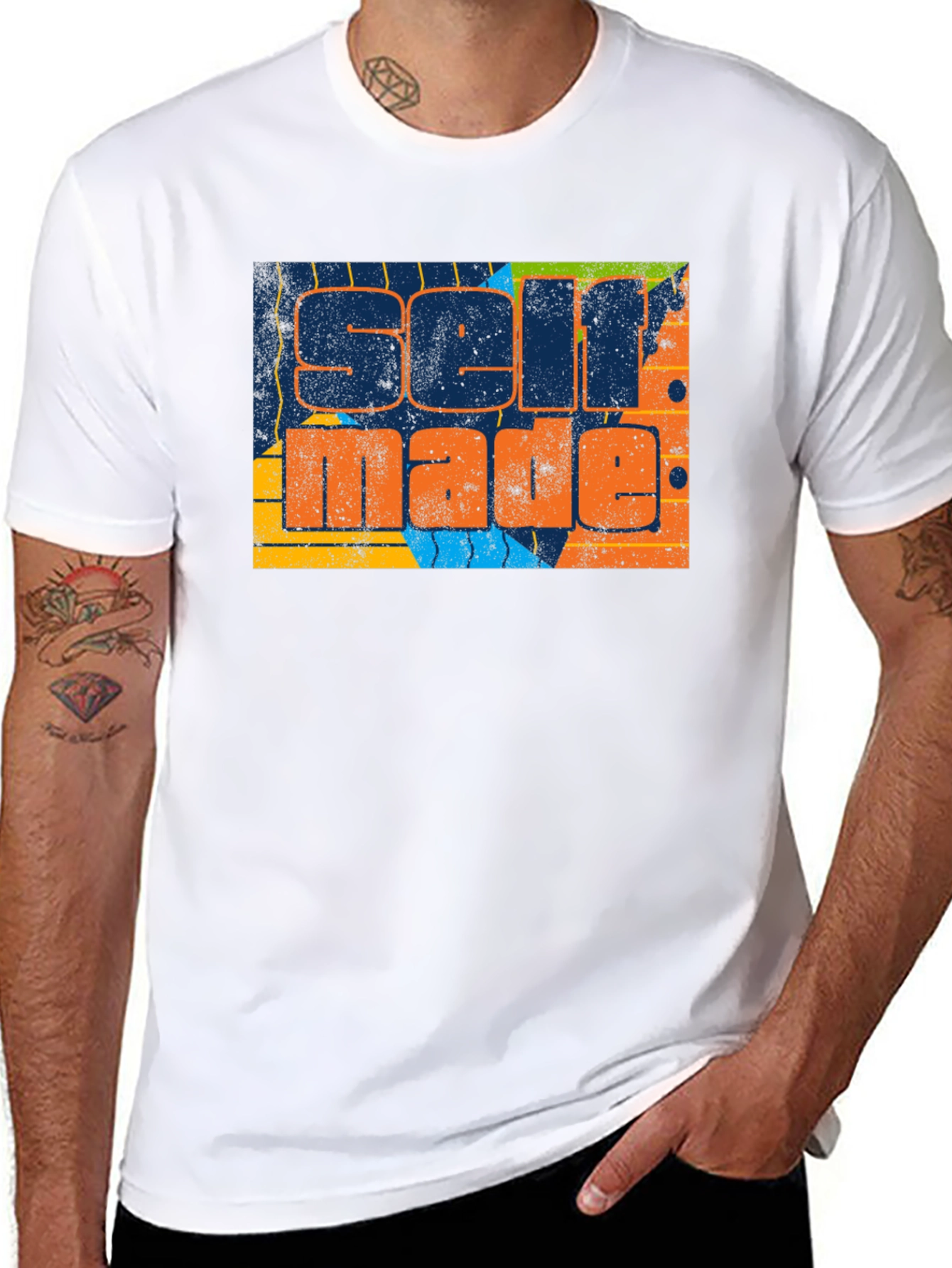 Self Made Graphic T-Shirt
