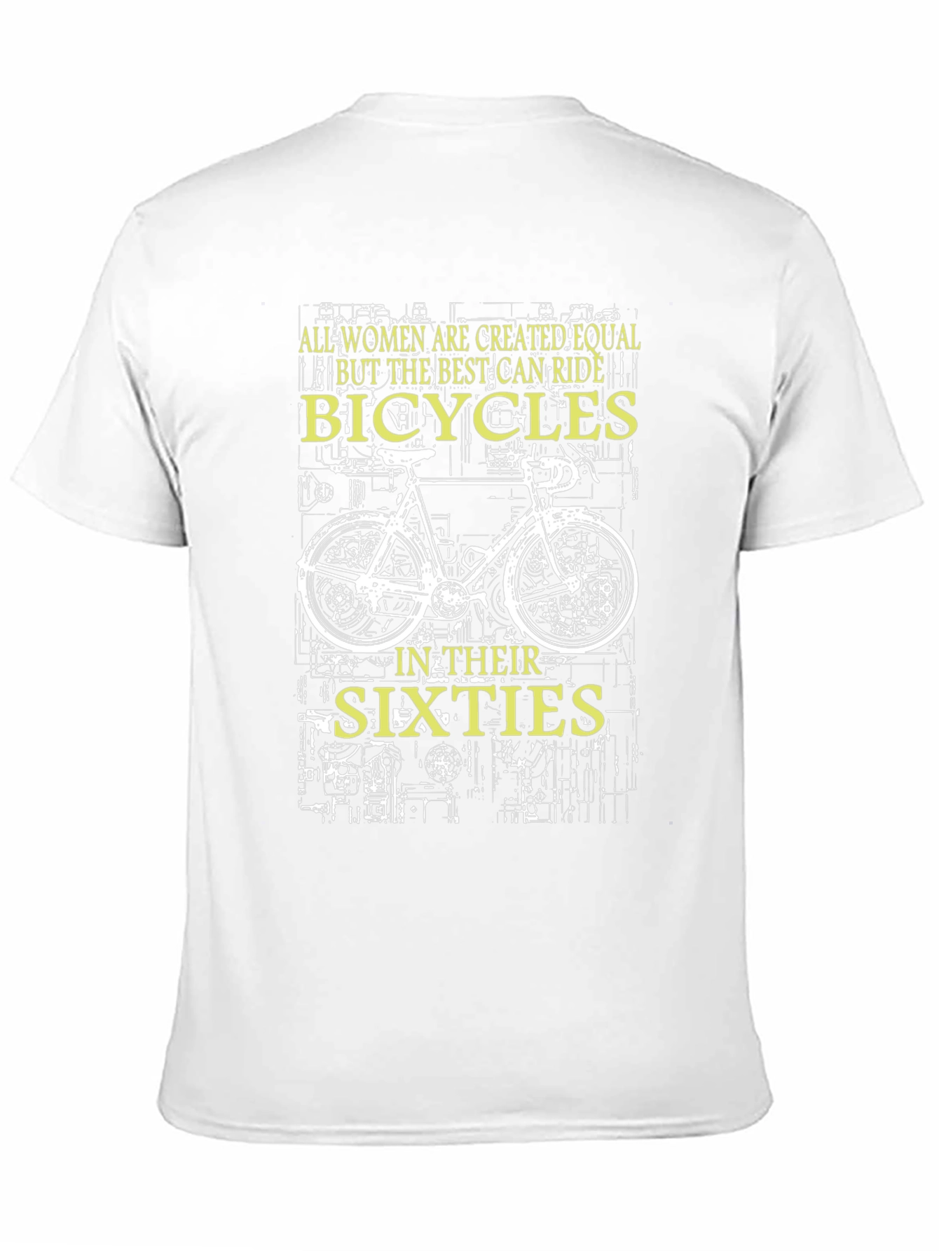 Women Bicycles Sixties Graphic T-Shirt
