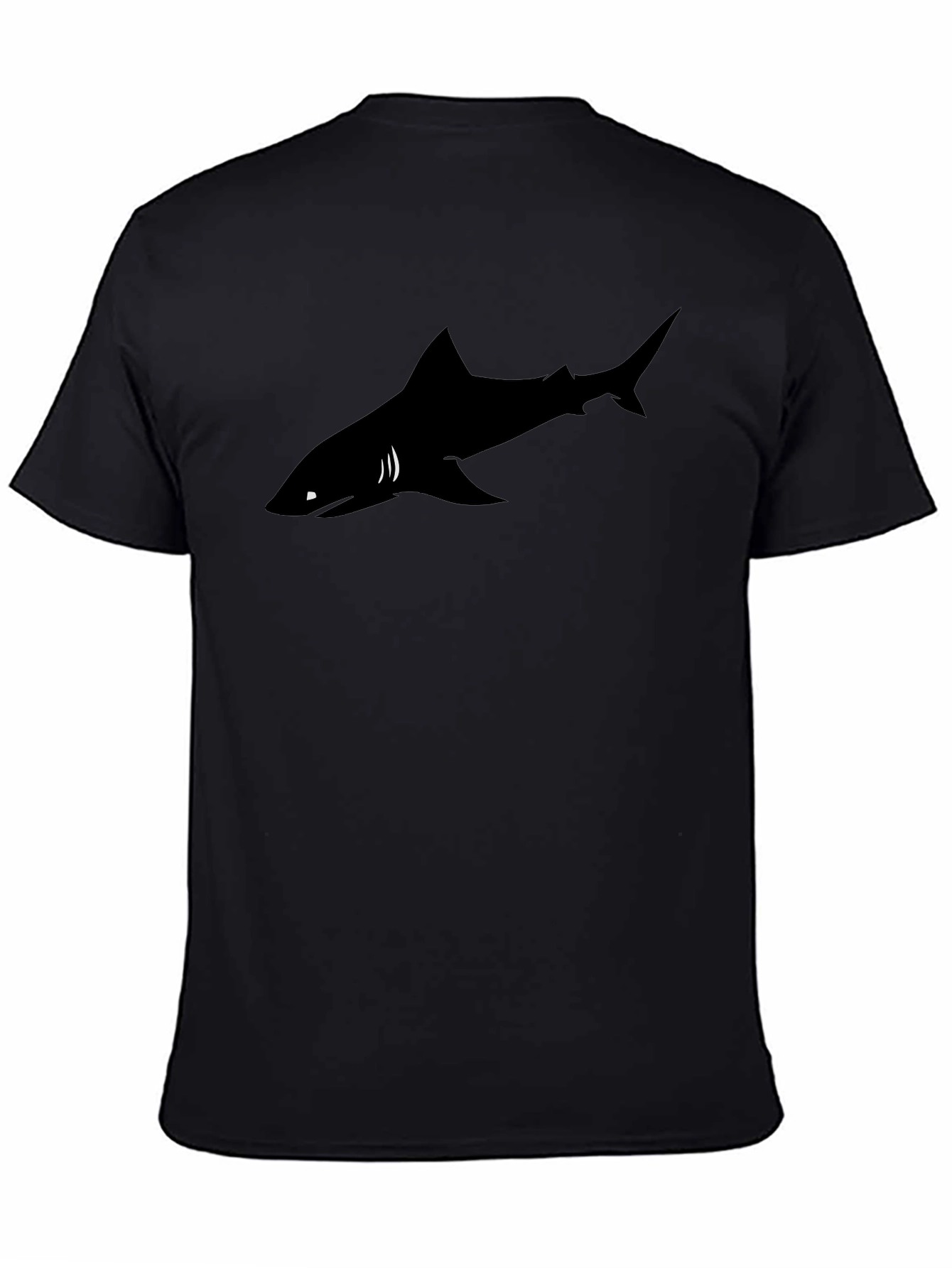 Shark Graphic Black T-Shirt