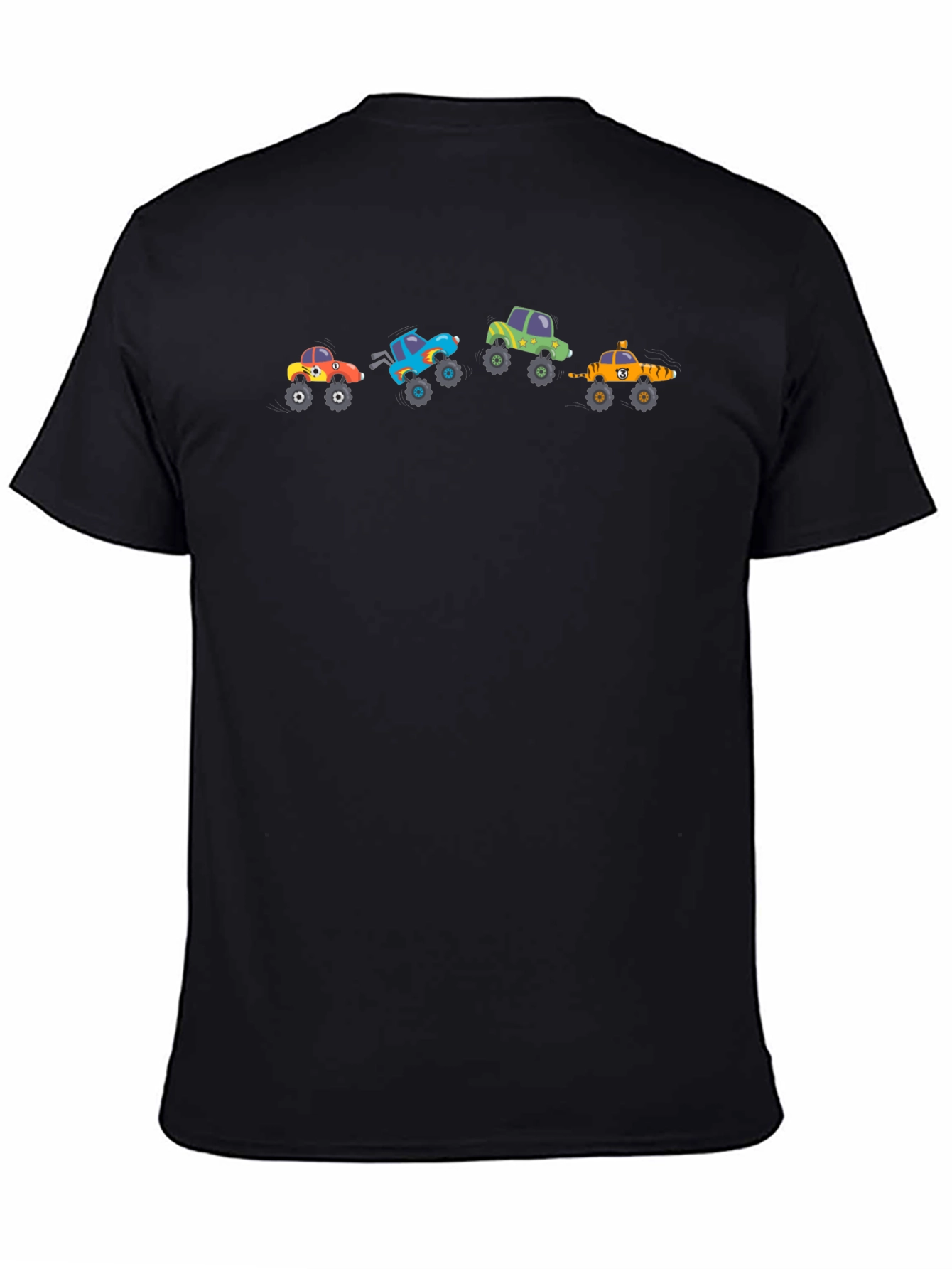 Monster Truck Graphic Black T-Shirt