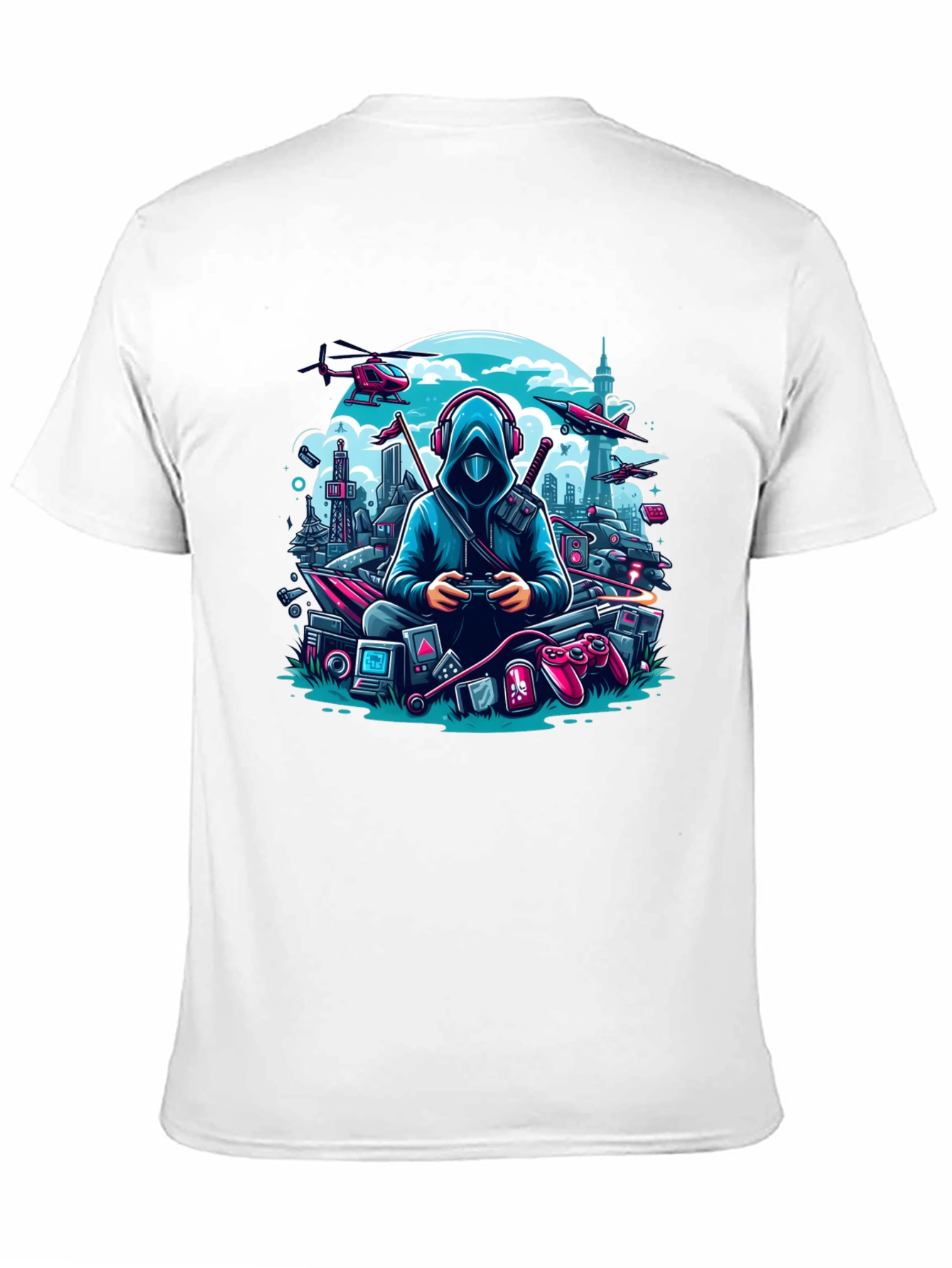 Gamer Cityscape T-Shirt