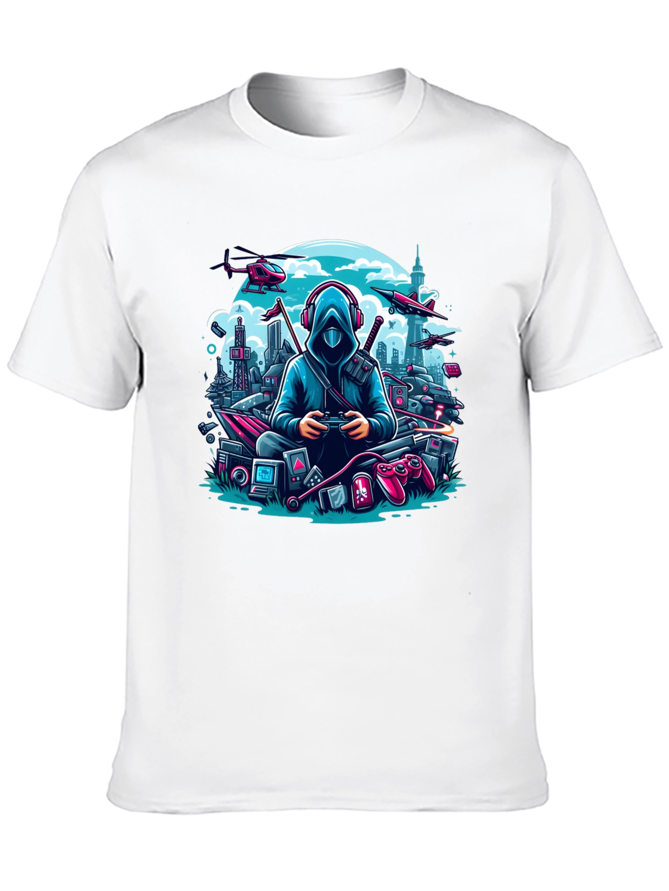 Gamer Cityscape T-Shirt